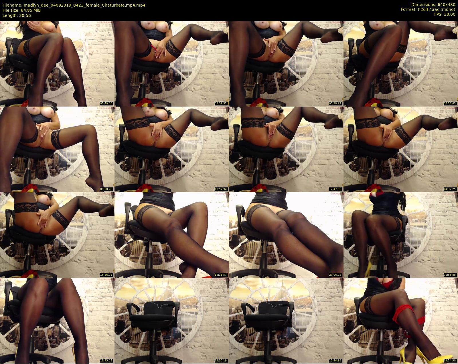 madlyn_dee — 31 minute Chaturbate female cam show recording, 480p, Sep 4, 2019