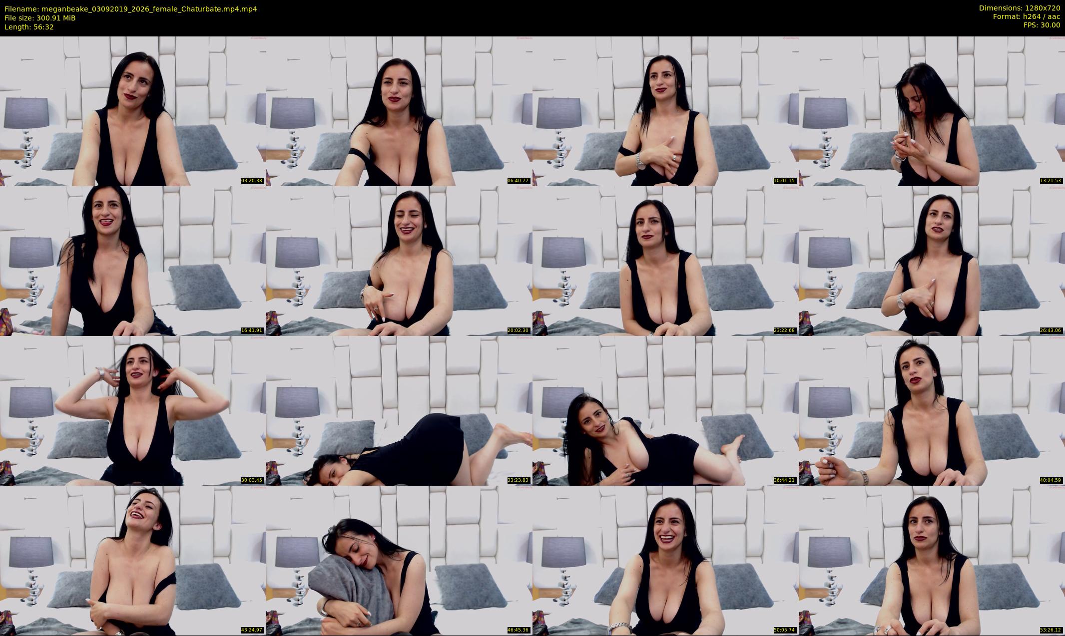 meganbeake — 57 minute Chaturbate female cam show recording, 720p, Sep 3, 2019
