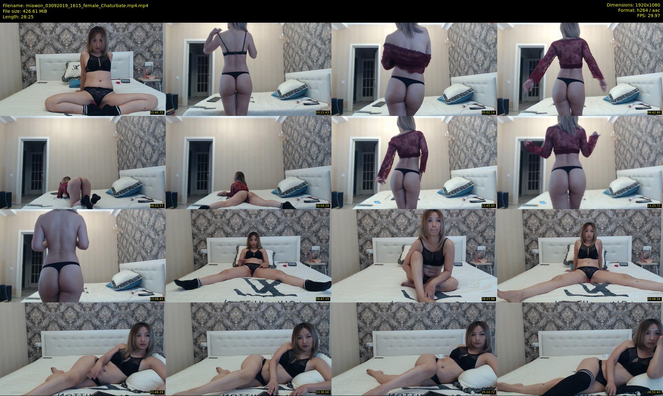 miawon — 29 minute Chaturbate female cam show recording, 1080p, Sep 3, 2019