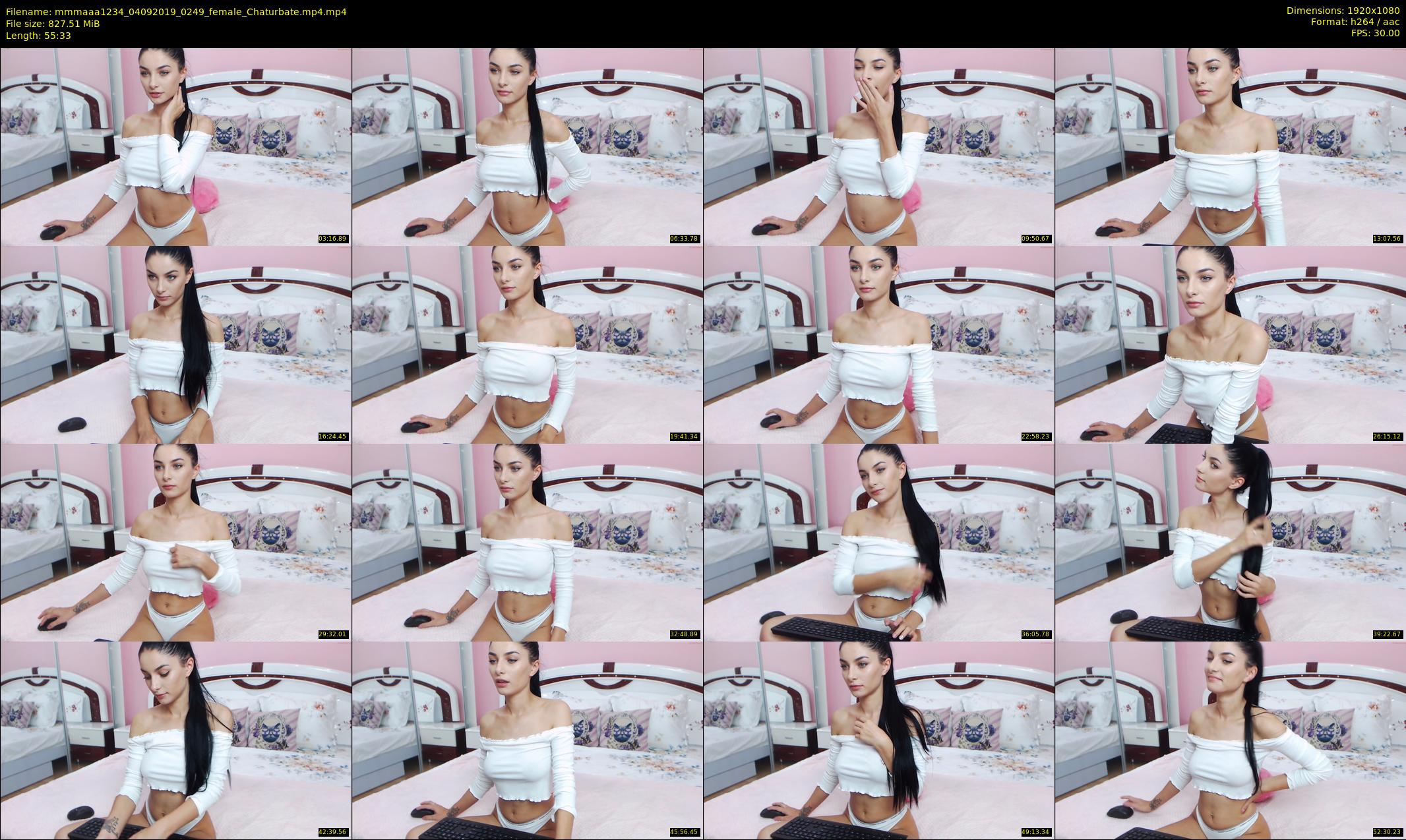 mmmaaa1234 — 56 minute Chaturbate female cam show recording, 1080p, Sep 4, 2019
