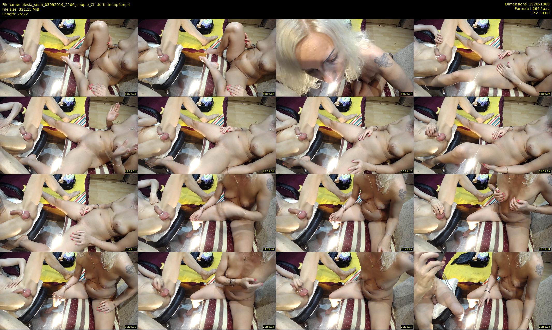 olesia_sean — 26 minute Chaturbate couple cam show recording, 1080p, Sep 3, 2019