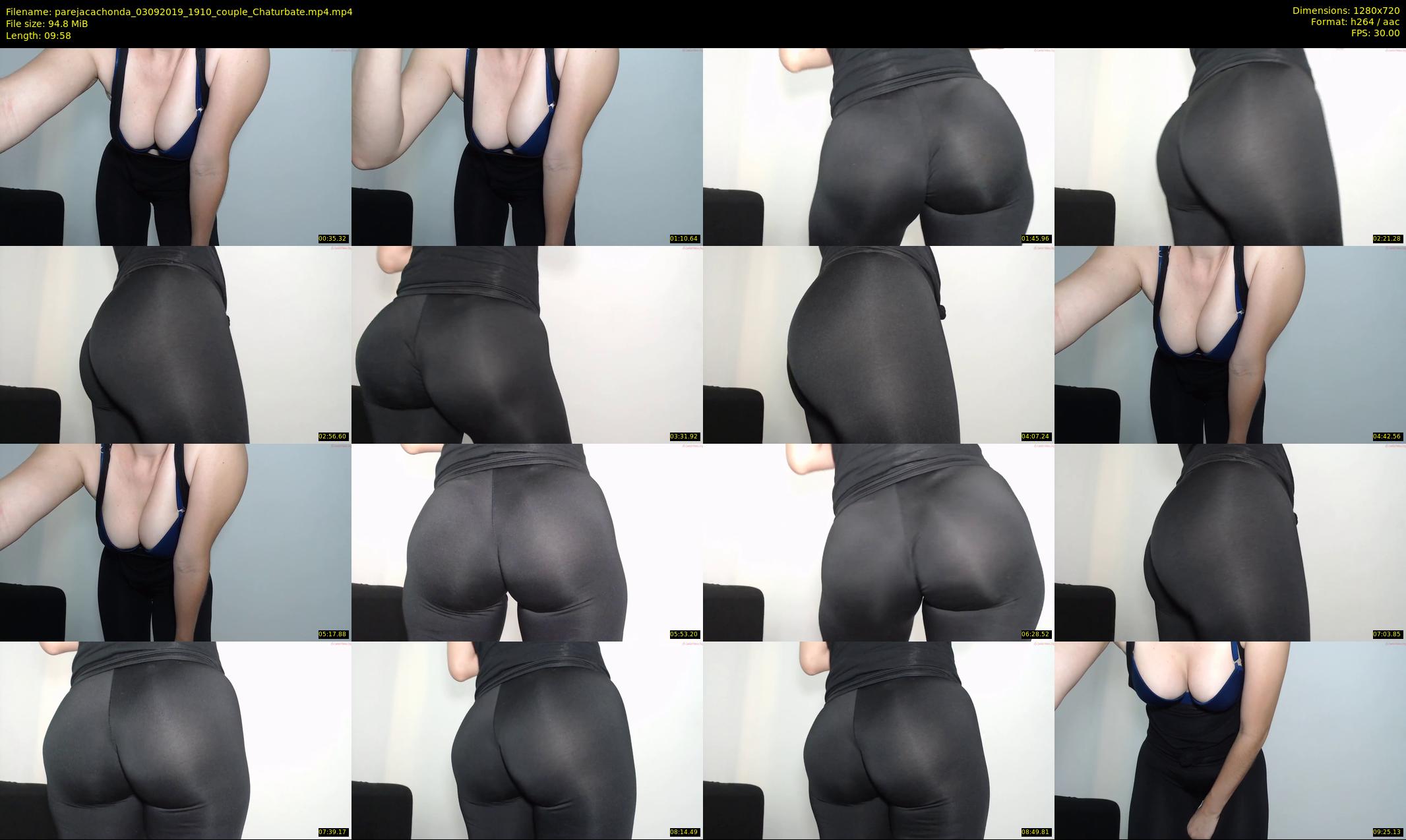 parejacachonda — 10 minute Chaturbate couple cam show recording, 720p, Sep 3, 2019
