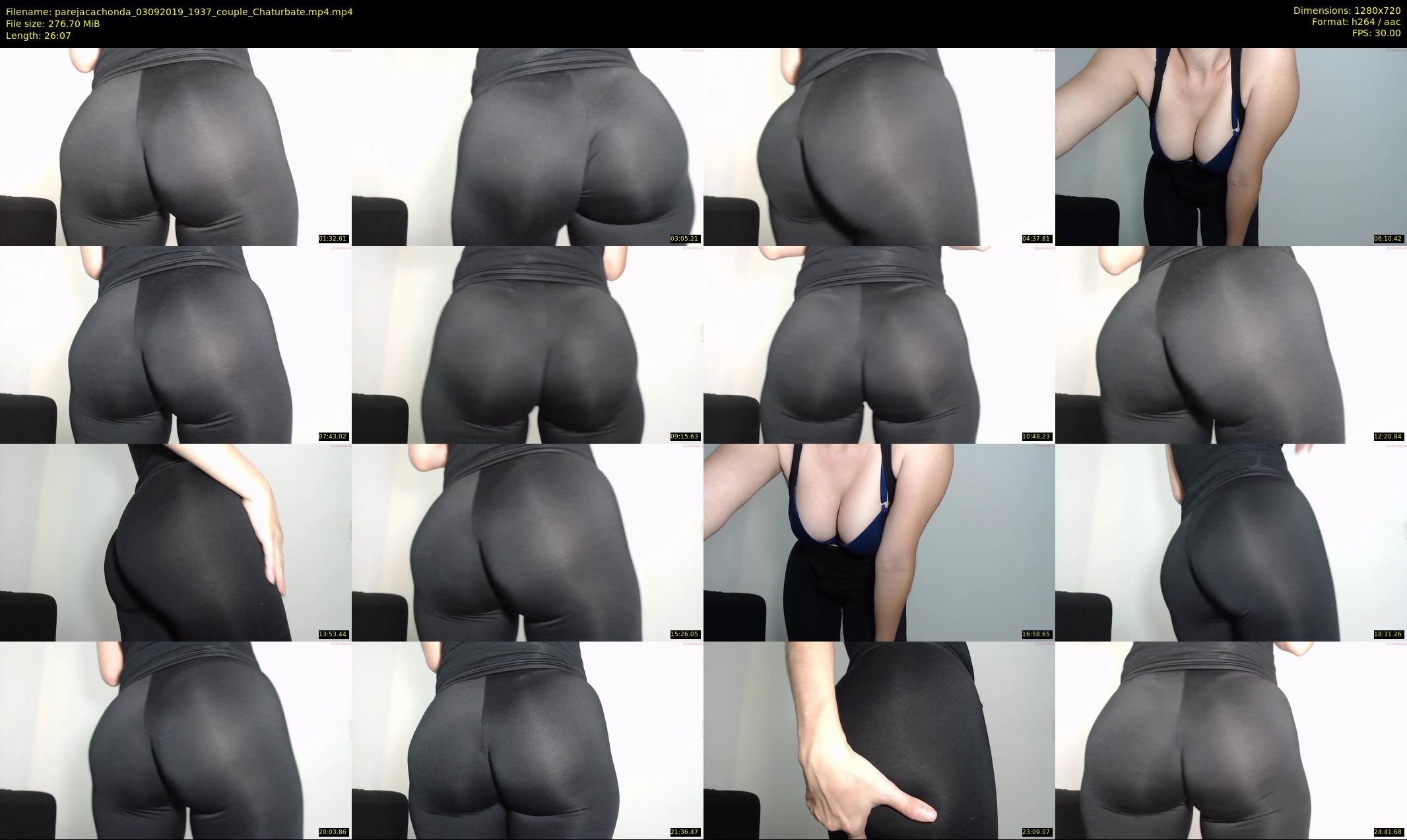 parejacachonda — 27 minute Chaturbate couple cam show recording, 720p, Sep 3, 2019
