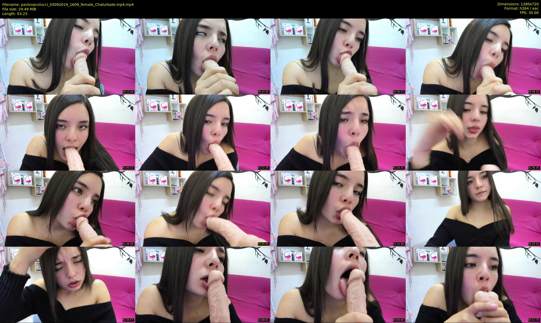 pavlovacolucci — 4 minute Chaturbate female cam show recording, 720p, Sep 3, 2019