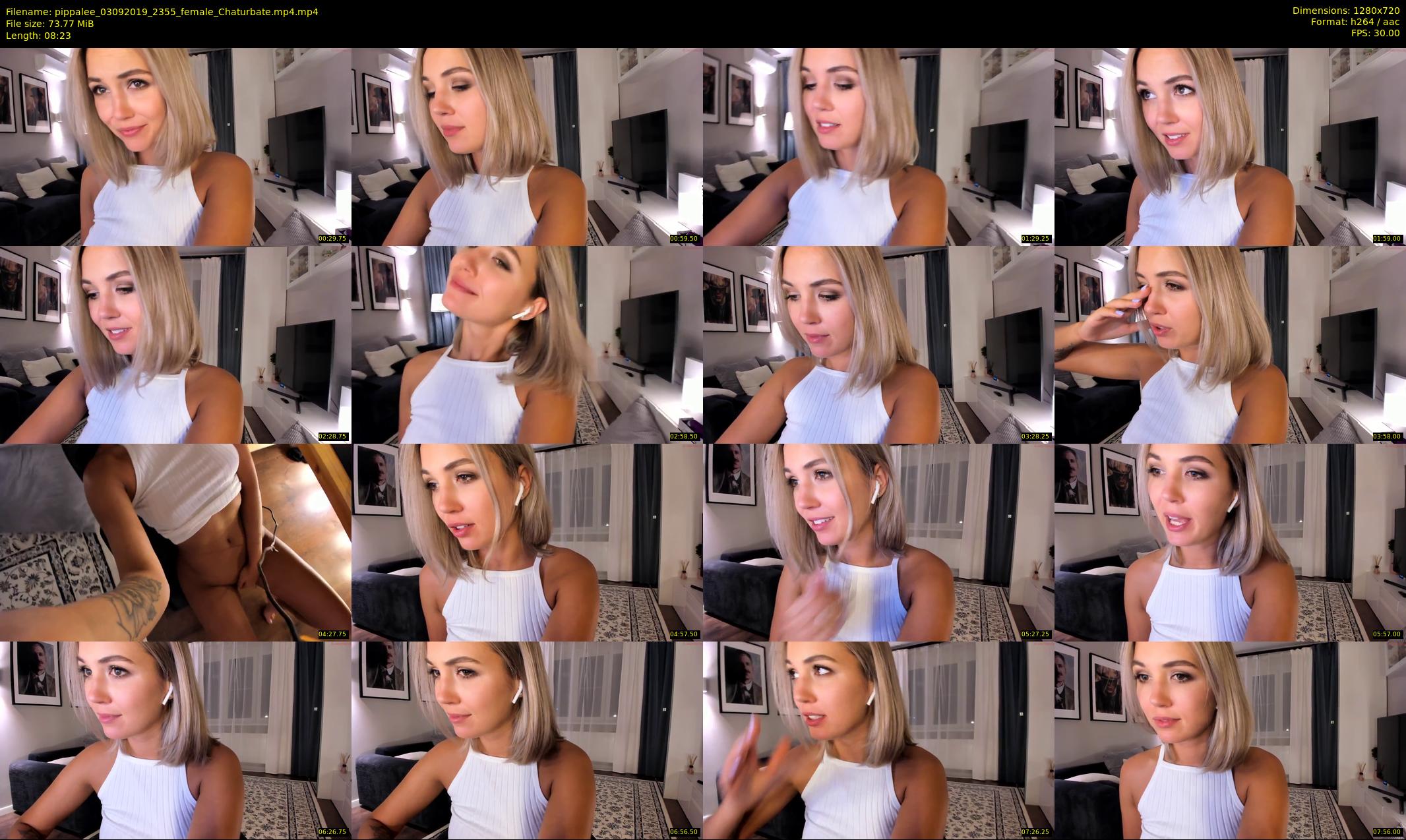 pippalee — 9 minute Chaturbate female cam show recording, 720p, Sep 3, 2019