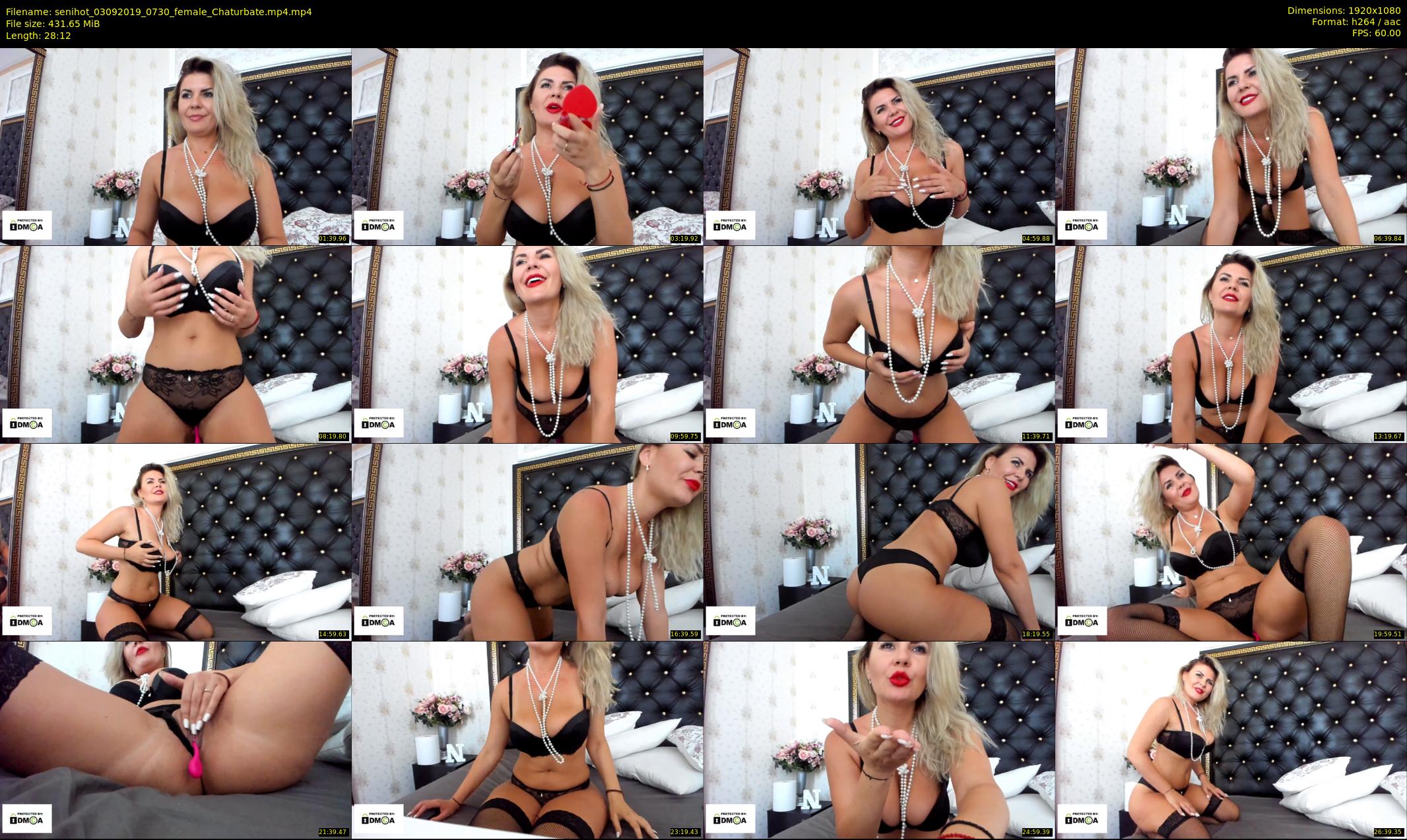 senihot — 29 minute Chaturbate female cam show recording, 1080p, Sep 3, 2019