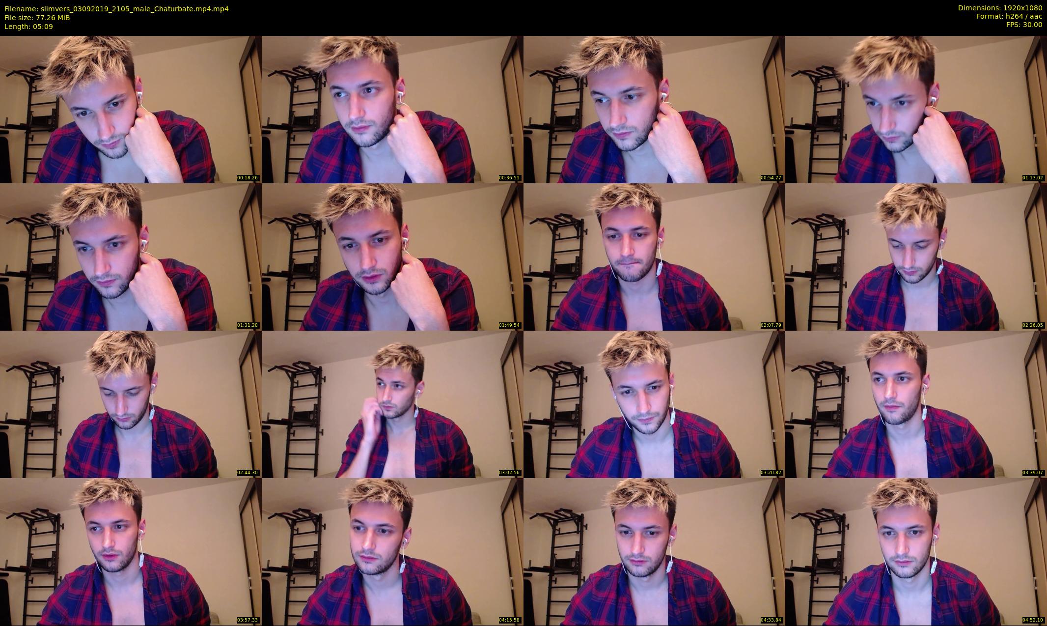 slimvers — 6 minute Chaturbate male cam show recording, 1080p, Sep 3, 2019