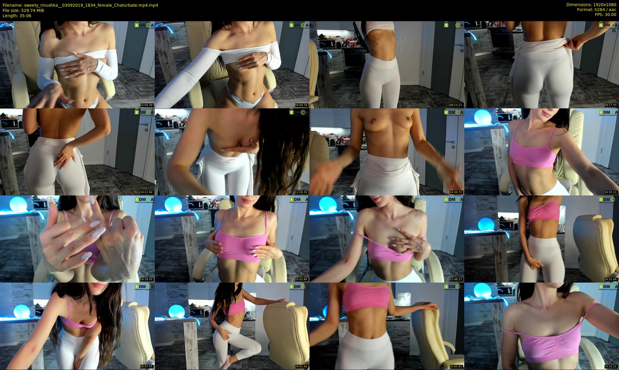 sweety_rinushka_ — 36 minute Chaturbate female cam show recording, 1080p, Sep 3, 2019