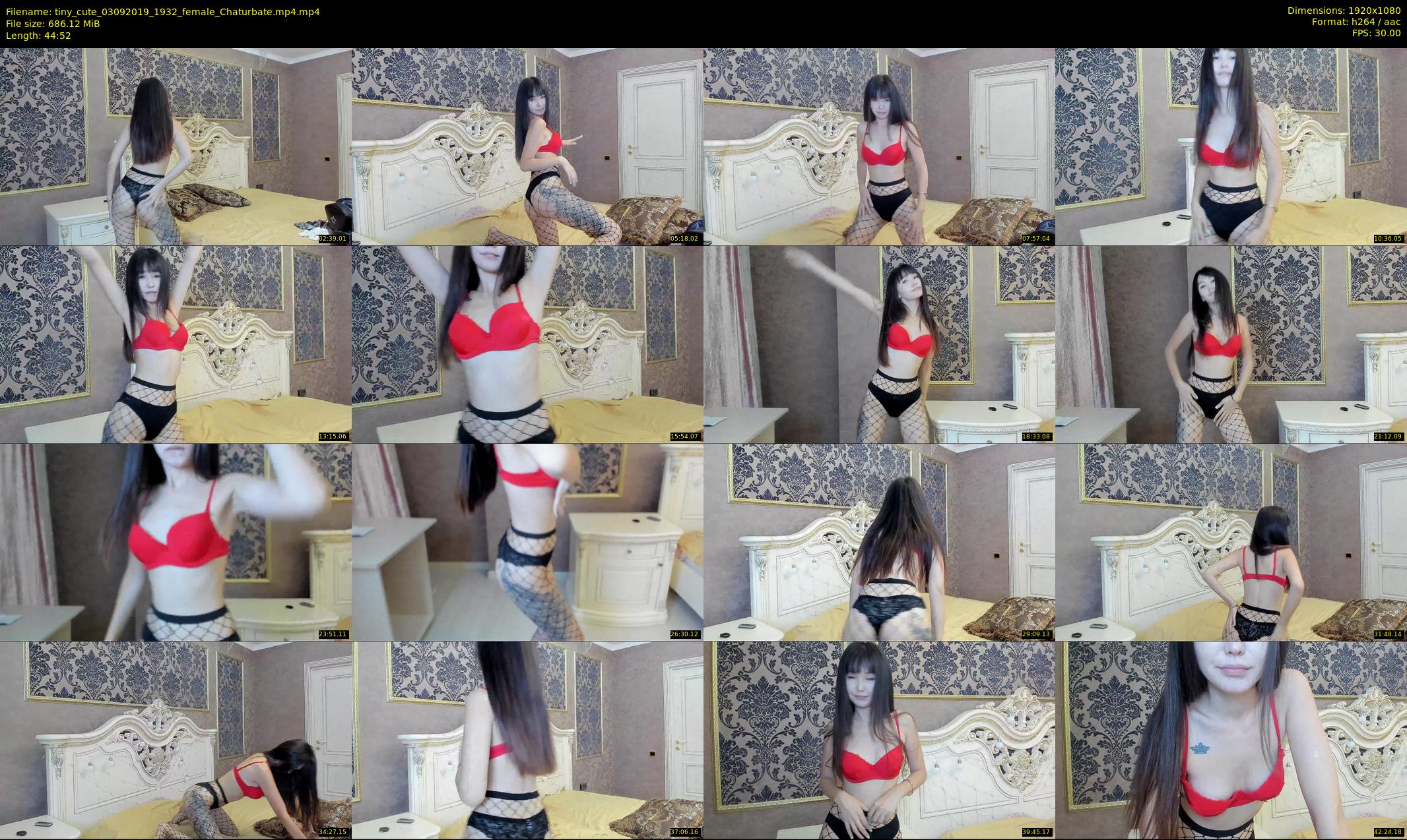 tiny_cute — 45 minute Chaturbate female cam show recording, 1080p, Sep 3, 2019
