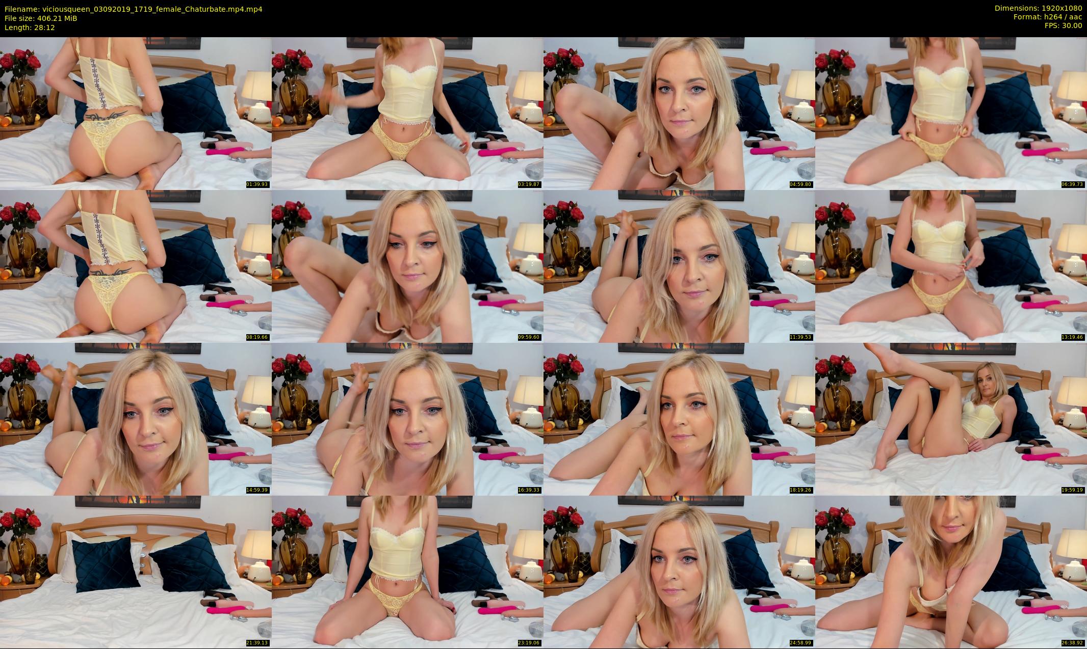 viciousqueen — 29 minute Chaturbate female cam show recording, 1080p, Sep 3, 2019