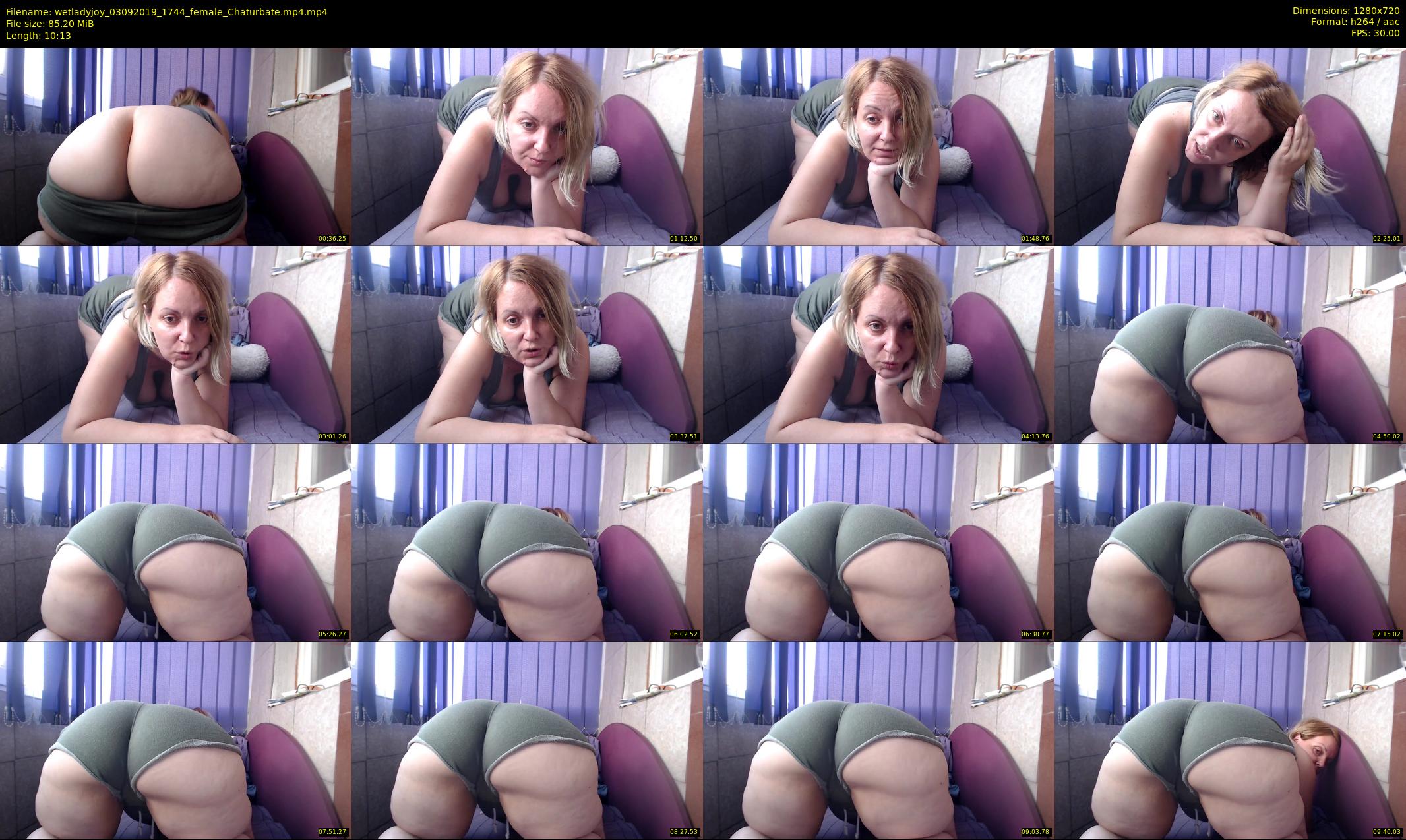 wetladyjoy — 11 minute Chaturbate female cam show recording, 720p, Sep 3, 2019