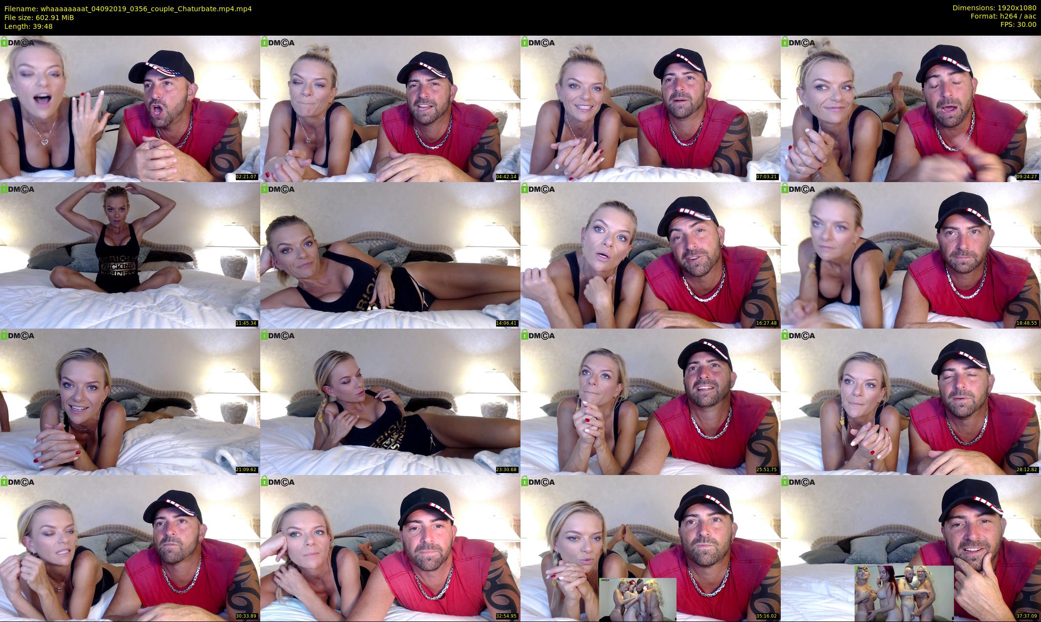 whaaaaaaaat — 40 minute Chaturbate couple cam show recording, 1080p, Sep 4, 2019