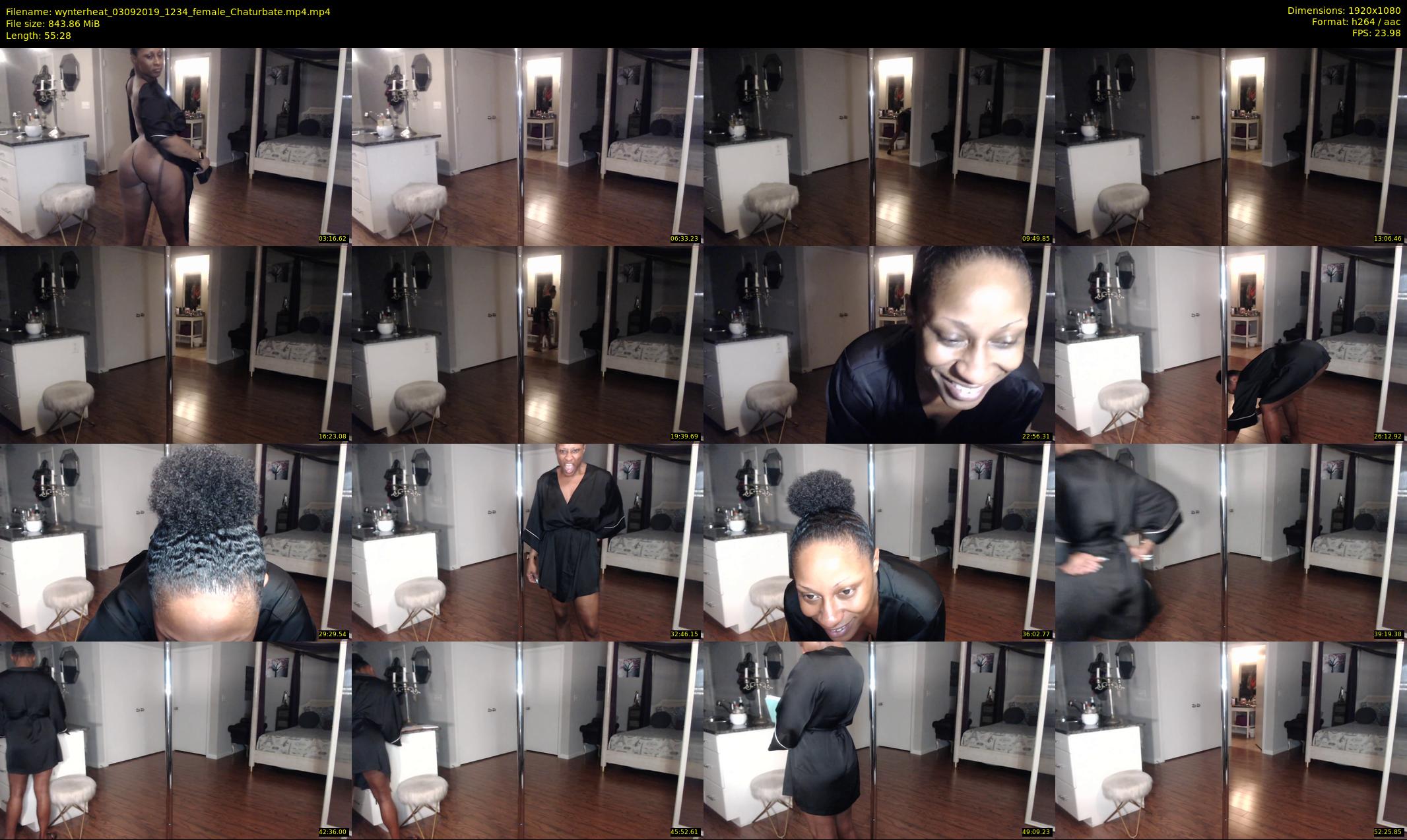 wynterheat — 56 minute Chaturbate female cam show recording, 1080p, Sep 3, 2019
