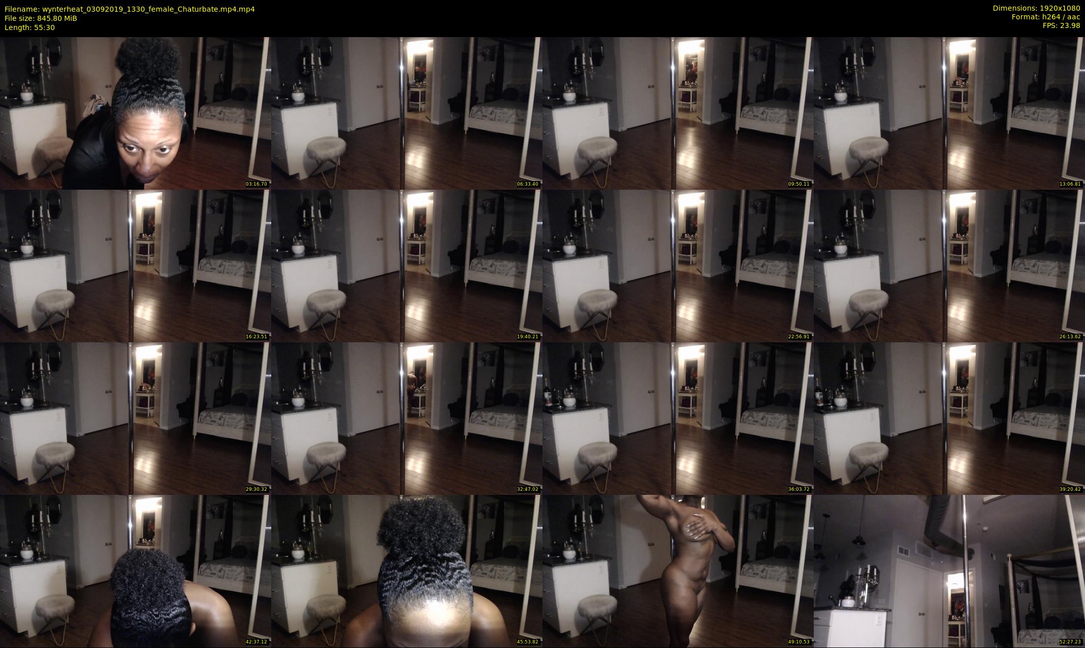 wynterheat — 56 minute Chaturbate female cam show recording, 1080p, Sep 3, 2019