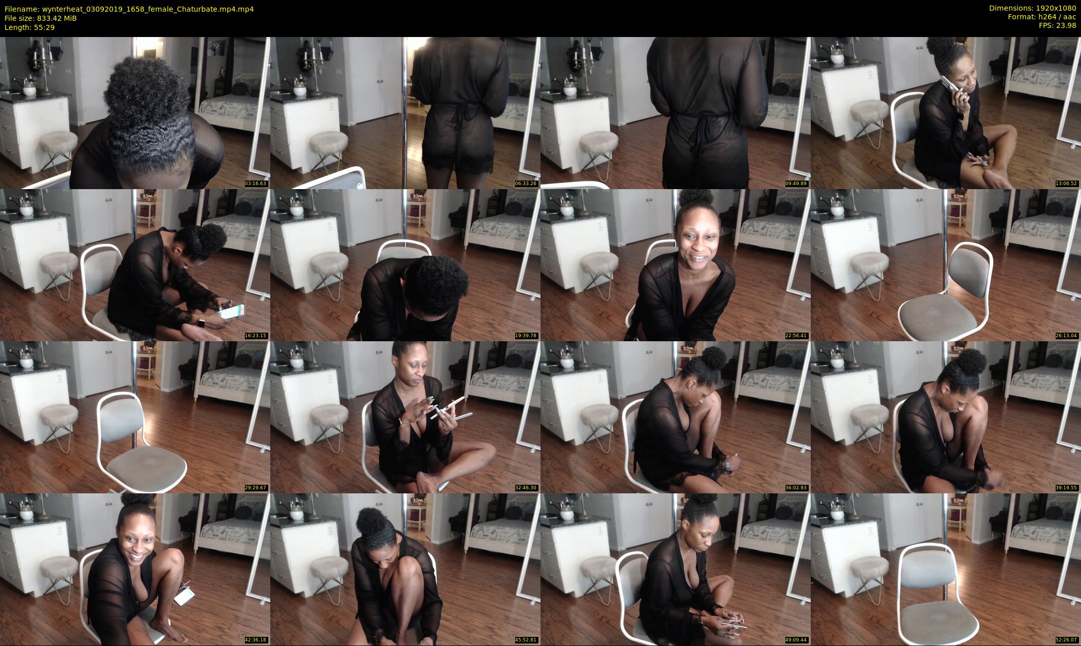 wynterheat — 56 minute Chaturbate female cam show recording, 1080p, Sep 3, 2019