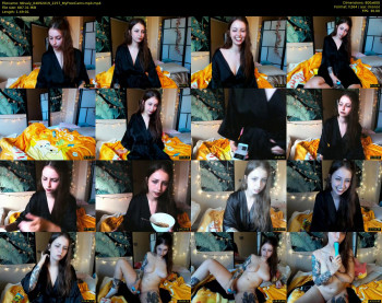 N0valy — 110 minute MyFreeCams cam show recording, 480p, Sep 4, 2019