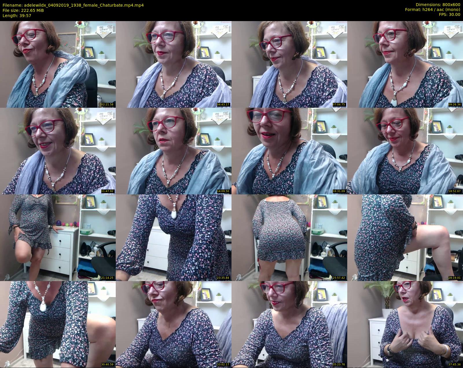 adelewildx — 40 minute Chaturbate female cam show recording, 480p, Sep 4, 2019