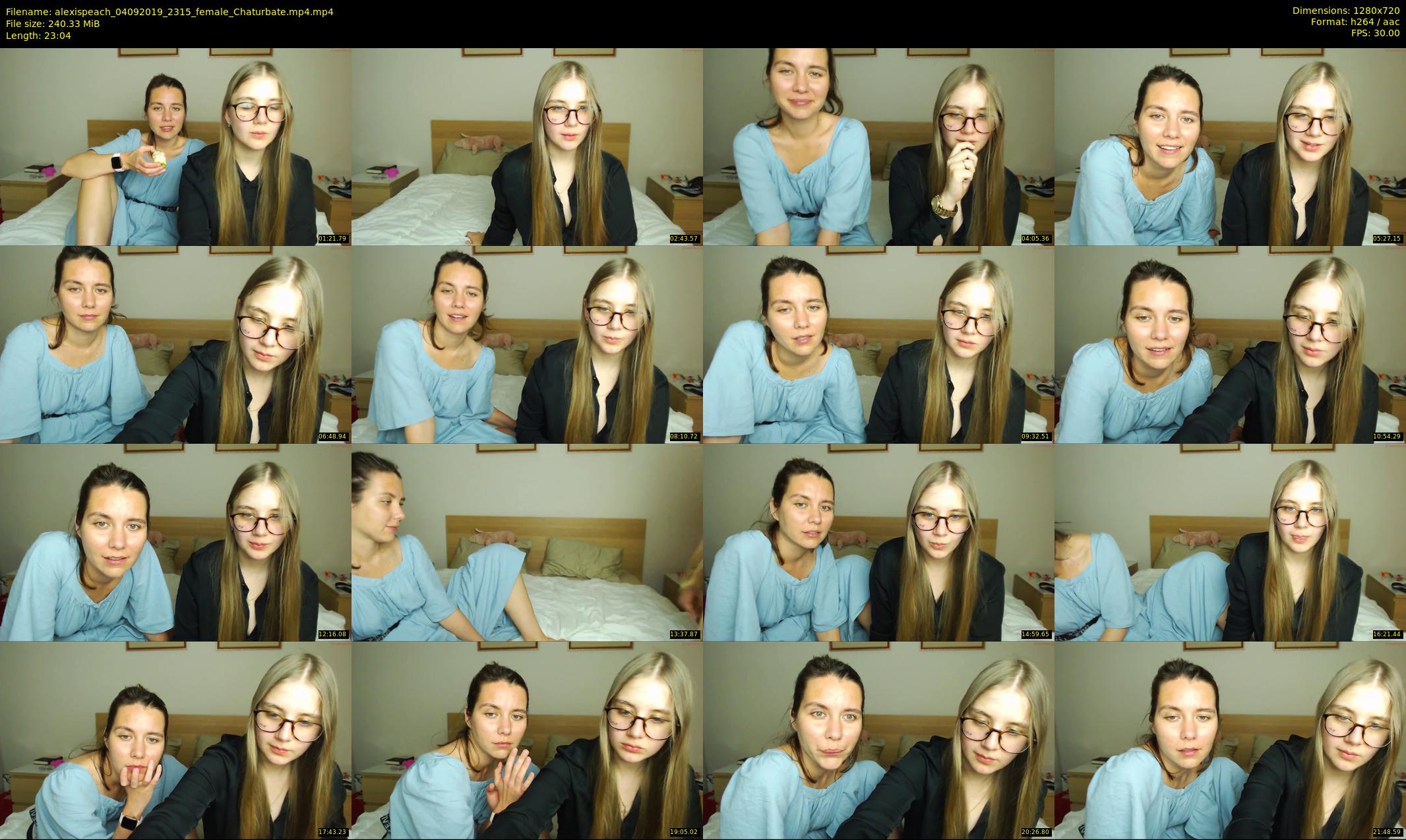 alexispeach — 24 minute Chaturbate female cam show recording, 720p, Sep 4, 2019