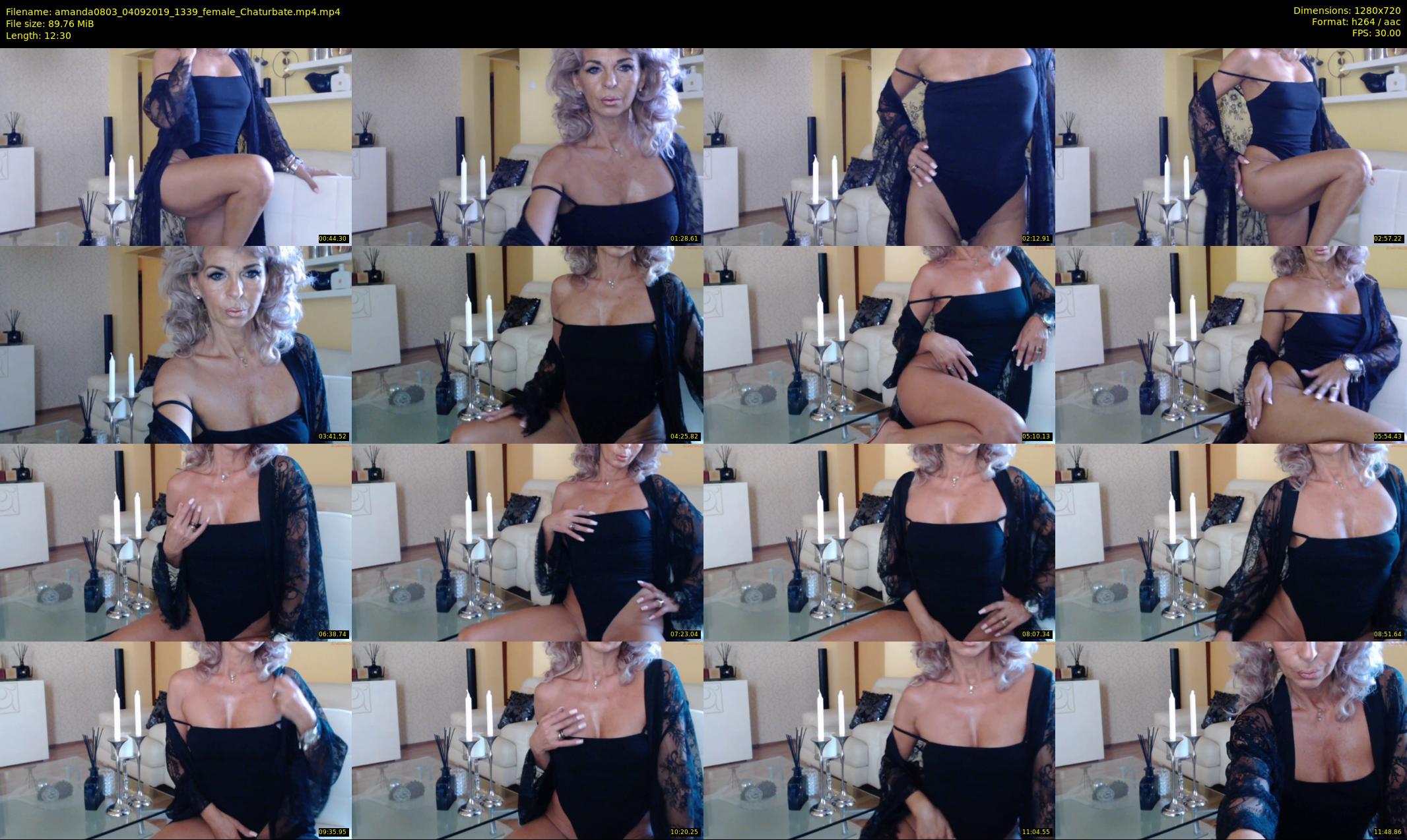 amanda0803 — 13 minute Chaturbate female cam show recording, 720p, Sep 4, 2019