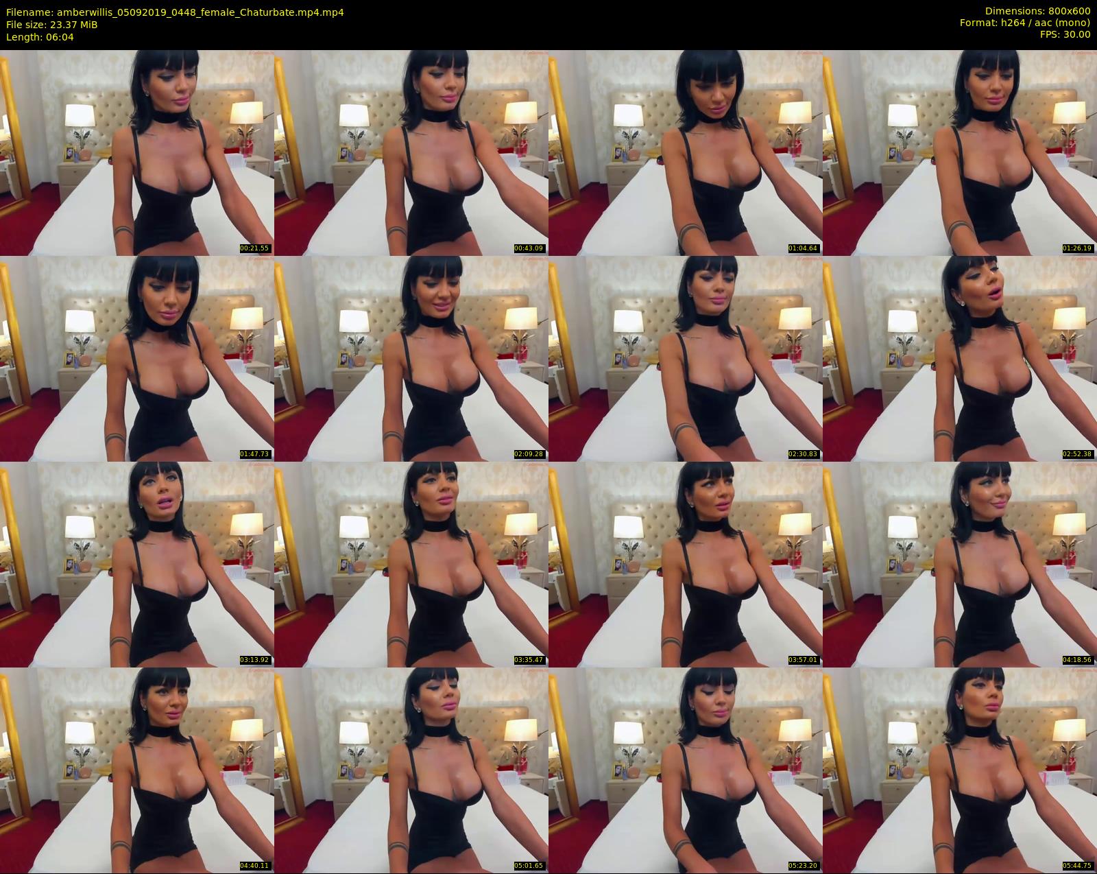 amberwillis — 7 minute Chaturbate female cam show recording, 480p, Sep 5, 2019