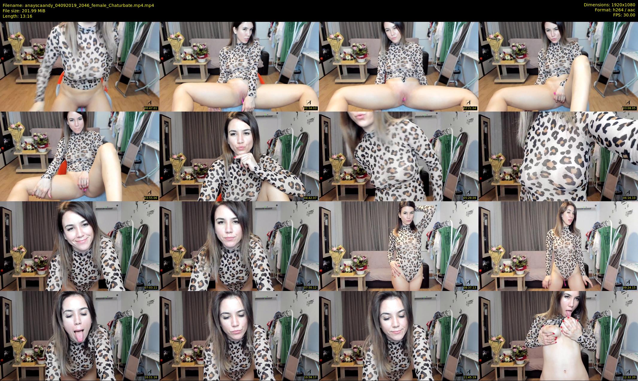 anayscaandy — 14 minute Chaturbate female cam show recording, 1080p, Sep 4, 2019