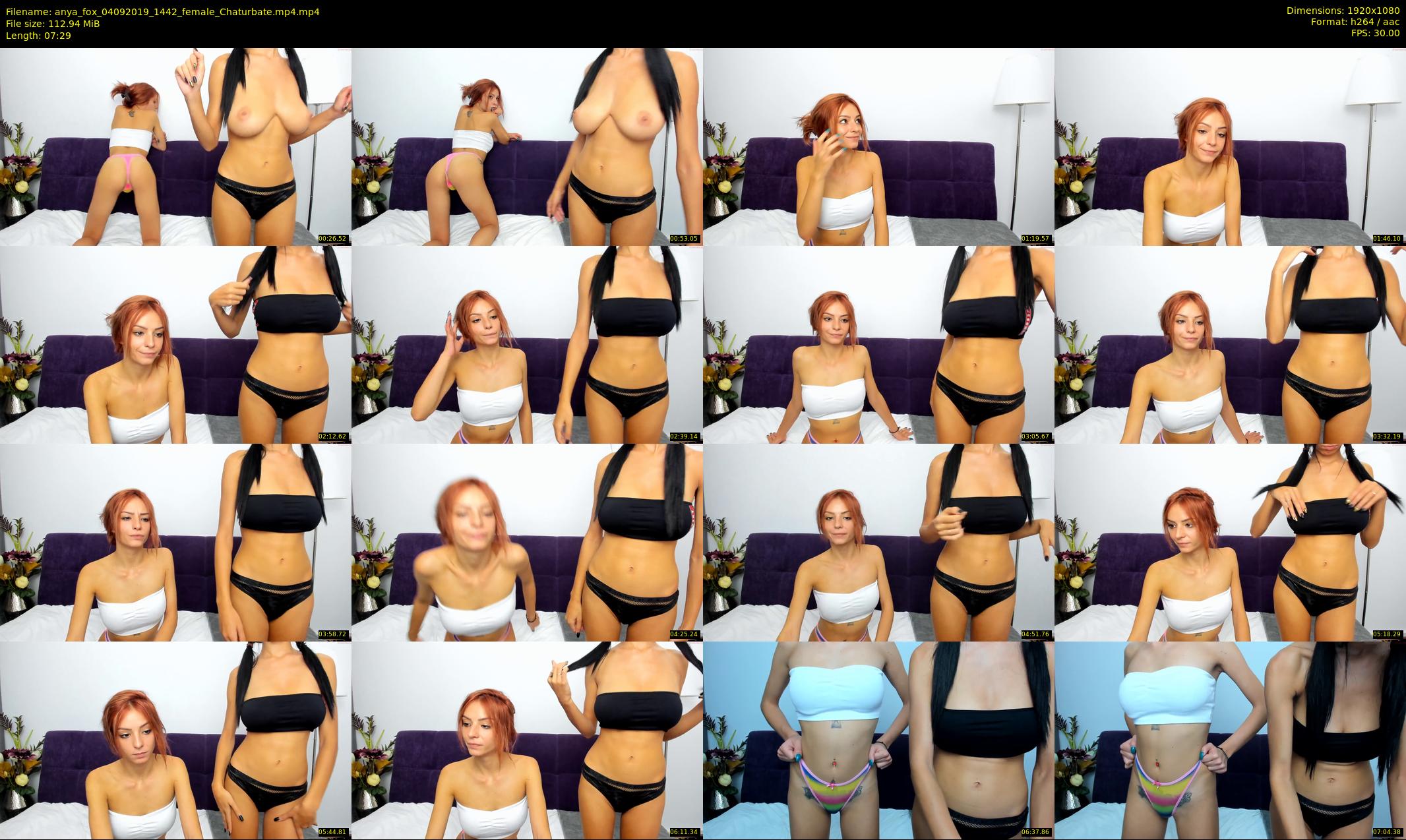 anya_fox — 8 minute Chaturbate female cam show recording, 1080p, Sep 4, 2019