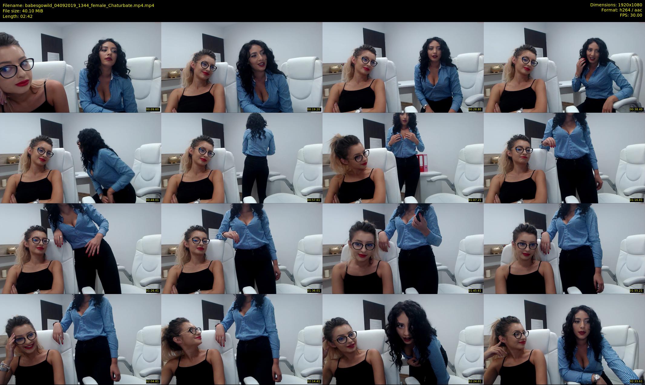 babesgowild — 3 minute Chaturbate couple cam show recording, 1080p, Sep 4, 2019