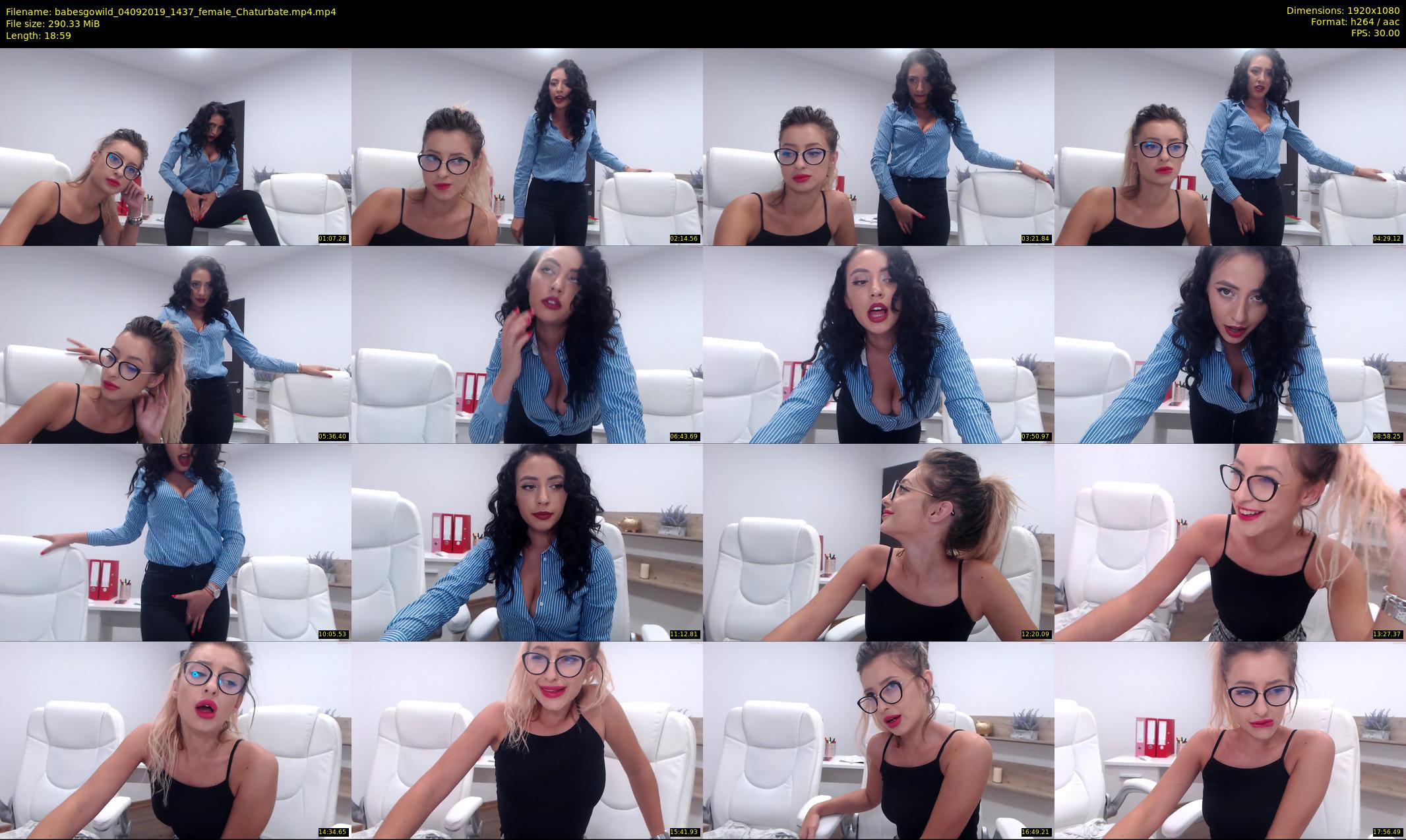 babesgowild — 19 minute Chaturbate couple cam show recording, 1080p, Sep 4, 2019