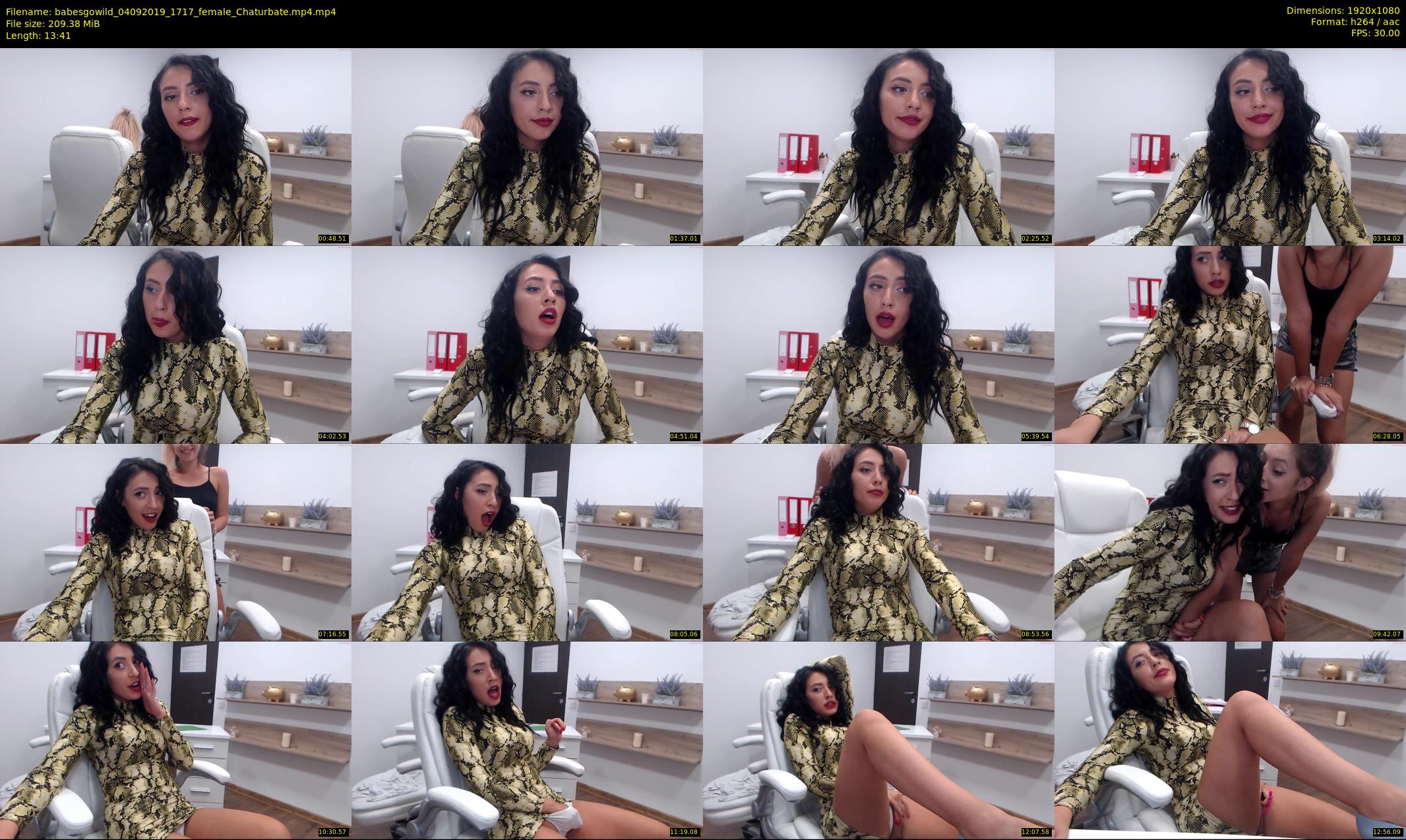 babesgowild — 14 minute Chaturbate couple cam show recording, 1080p, Sep 4, 2019
