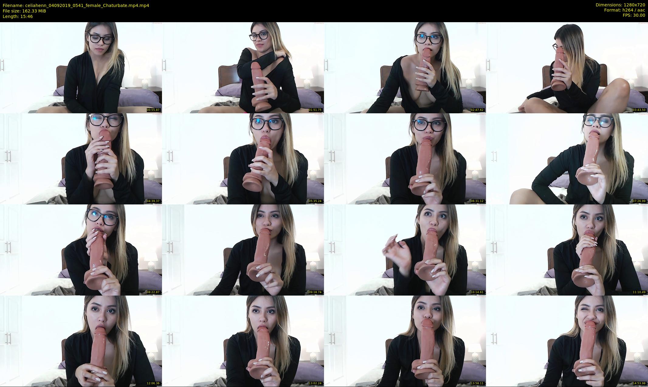 celiahenn — 16 minute Chaturbate female cam show recording, 720p, Sep 4, 2019