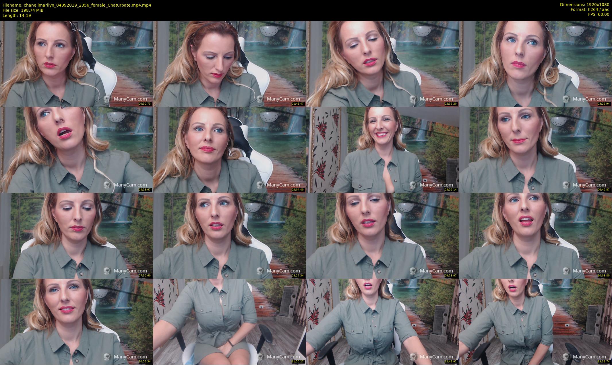 chanellmarilyn — 15 minute Chaturbate female cam show recording, 1080p, Sep 4, 2019