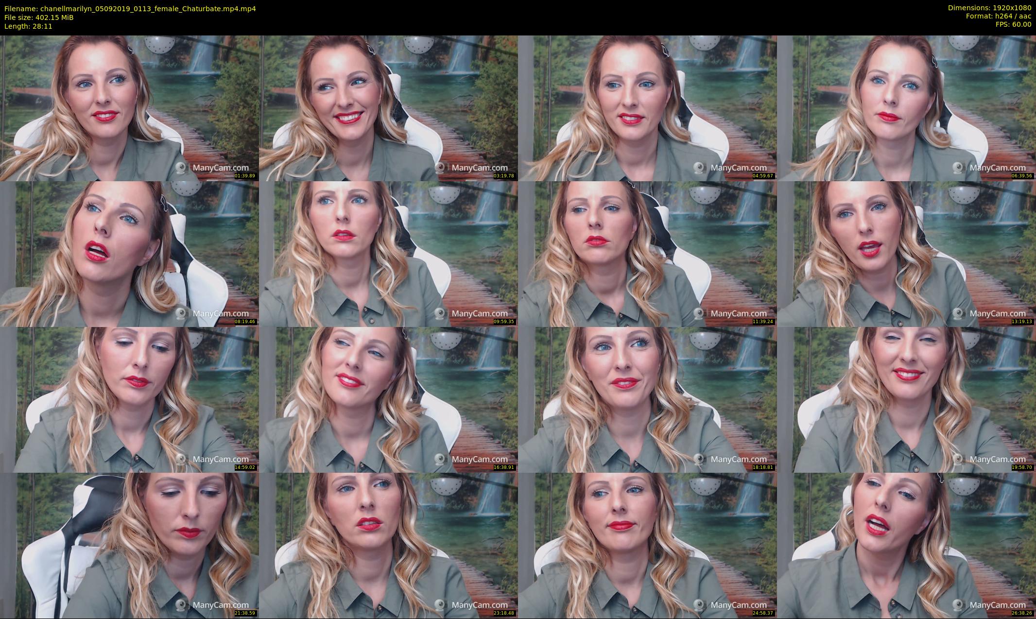 chanellmarilyn — 29 minute Chaturbate female cam show recording, 1080p, Sep 5, 2019