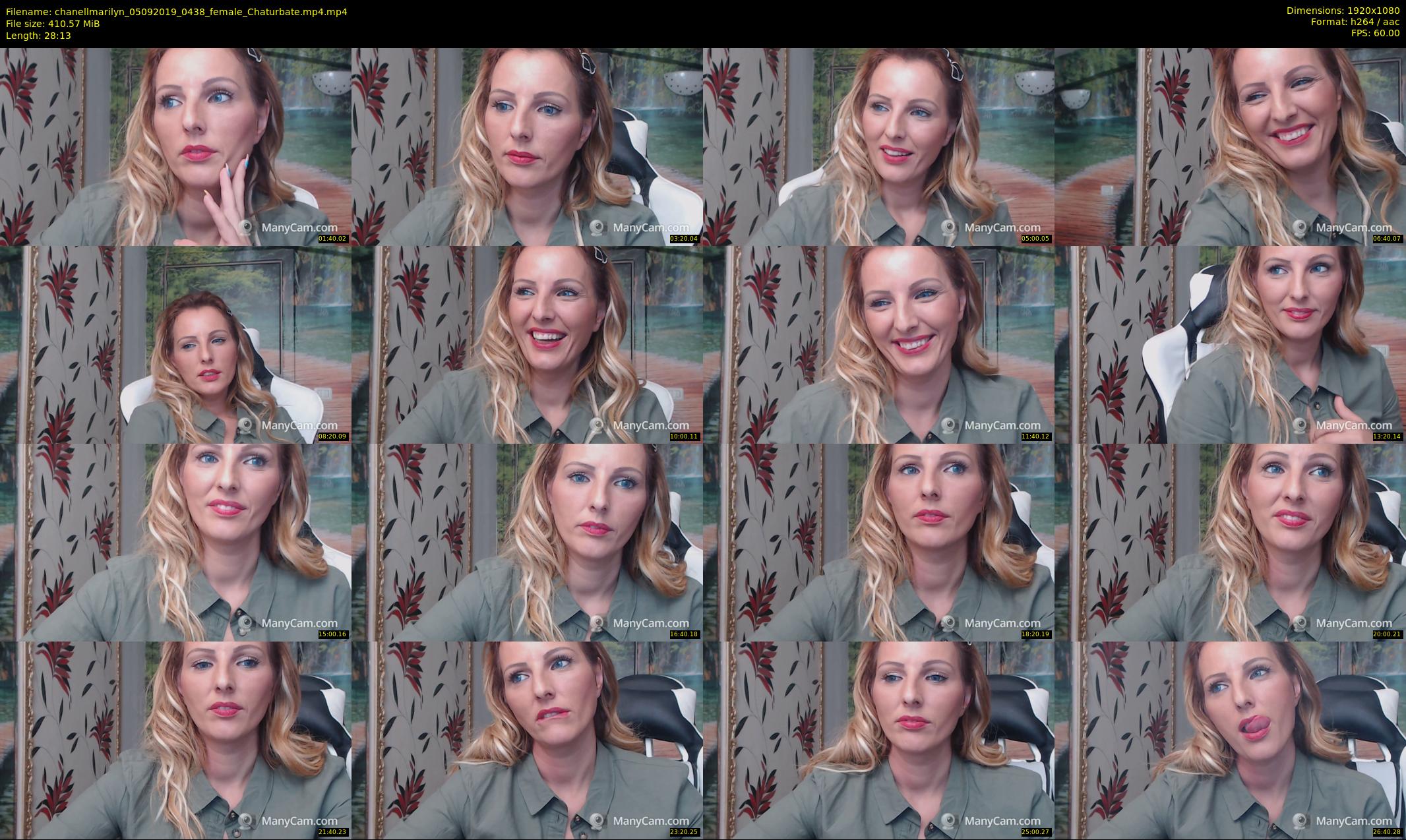 chanellmarilyn — 29 minute Chaturbate female cam show recording, 1080p, Sep 5, 2019