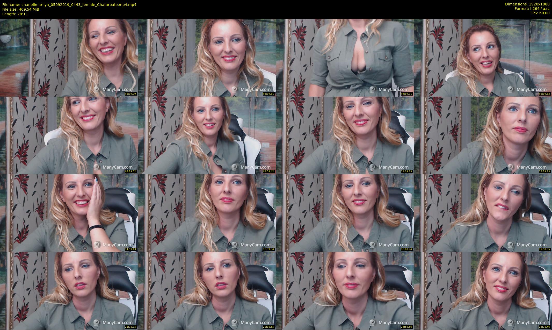 chanellmarilyn — 29 minute Chaturbate female cam show recording, 1080p, Sep 5, 2019