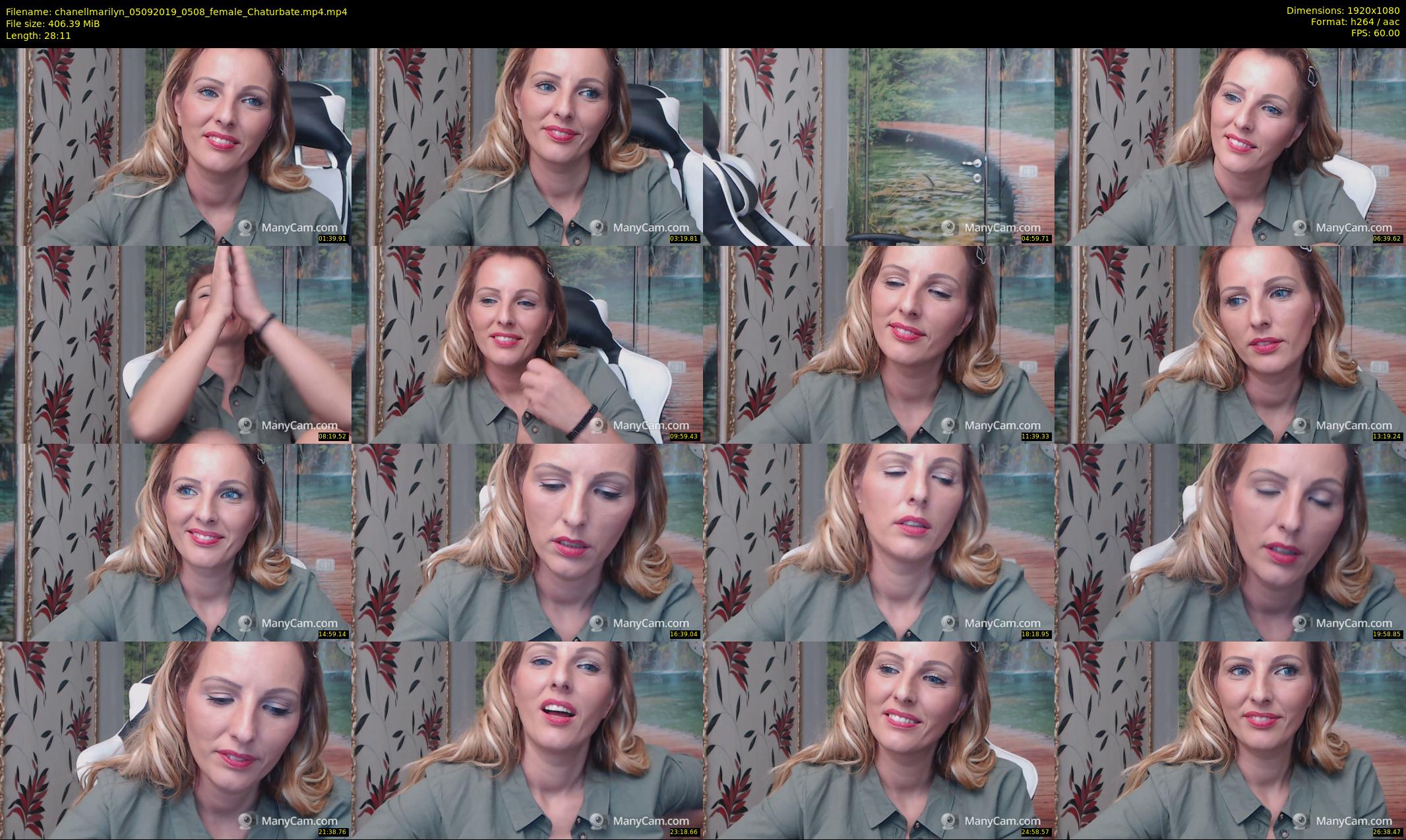 chanellmarilyn — 29 minute Chaturbate female cam show recording, 1080p, Sep 5, 2019