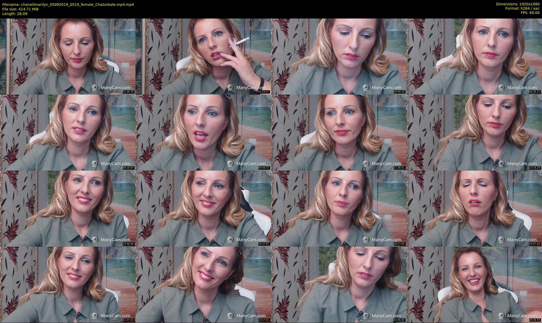 chanellmarilyn — 29 minute Chaturbate female cam show recording, 1080p, Sep 5, 2019