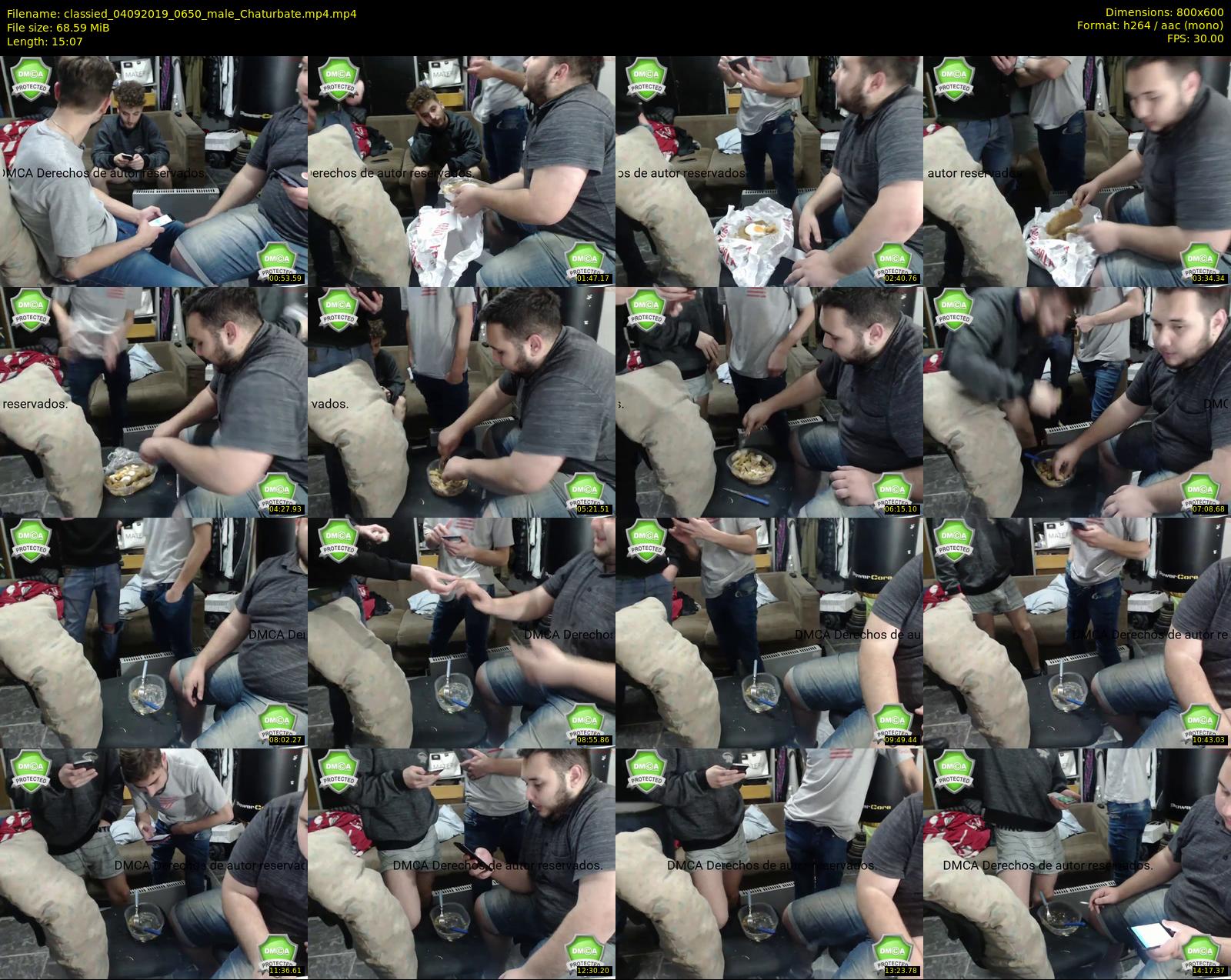 classied — 16 minute Chaturbate male cam show recording, 480p, Sep 4, 2019
