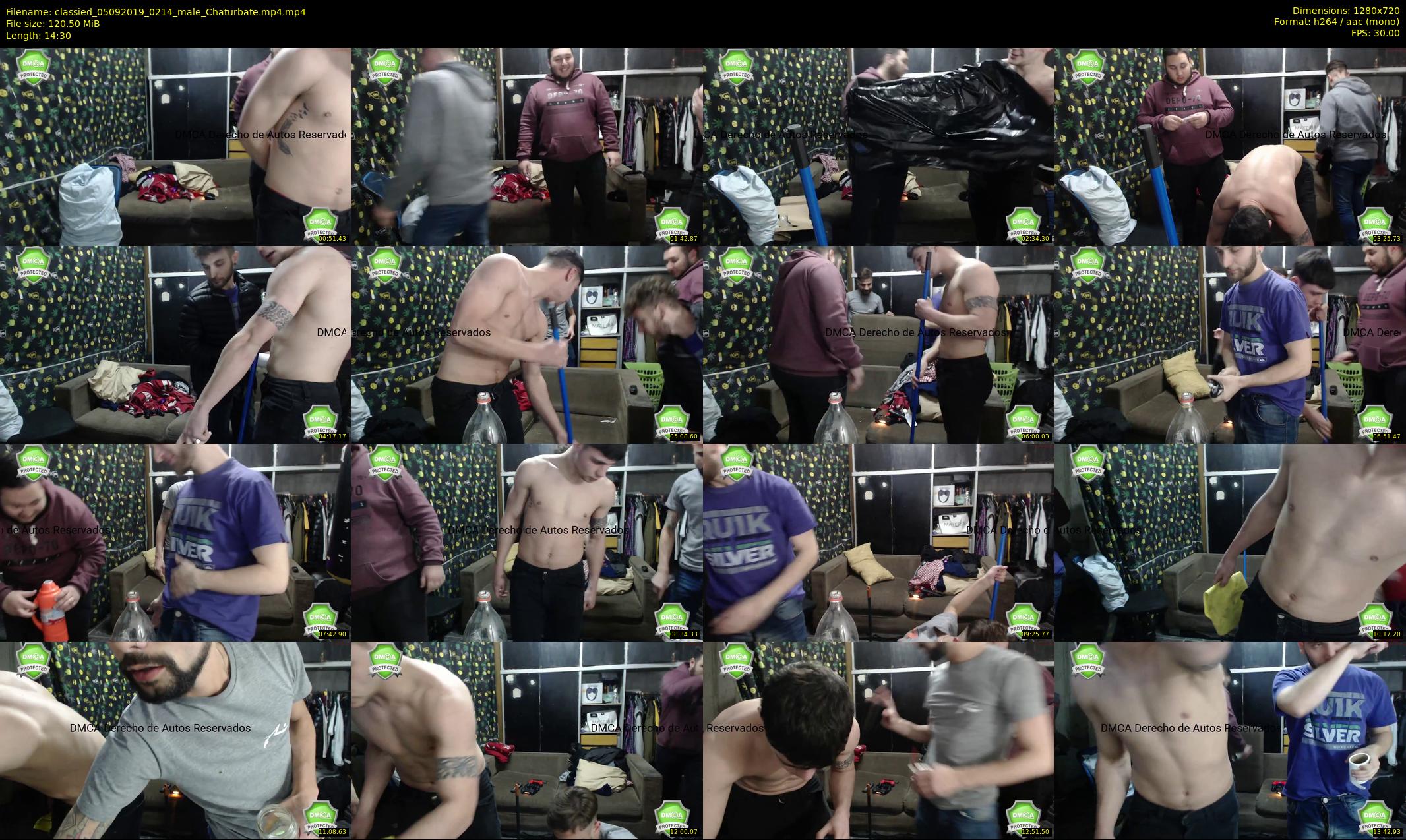 classied — 15 minute Chaturbate male cam show recording, 720p, Sep 5, 2019