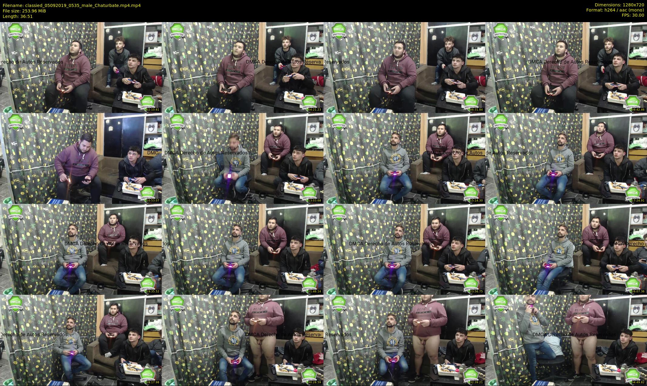 classied — 37 minute Chaturbate male cam show recording, 720p, Sep 5, 2019