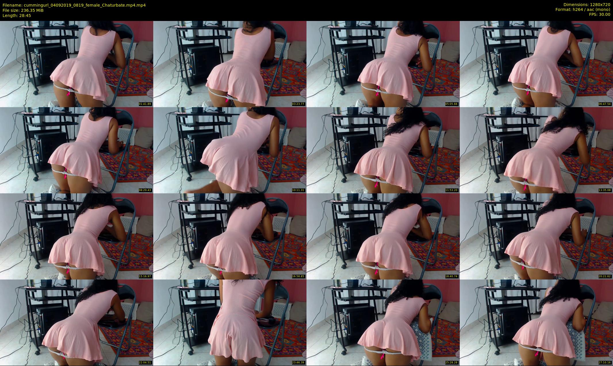 cummingurl — 29 minute Chaturbate couple cam show recording, 720p, Sep 4, 2019