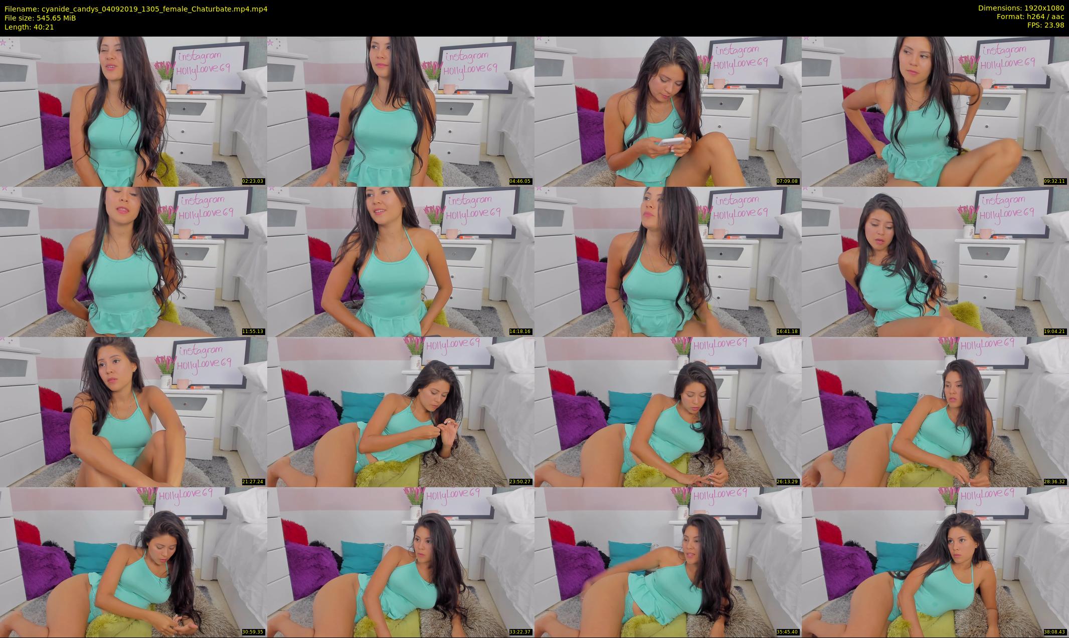 cyanide_candys — 41 minute Chaturbate female cam show recording, 1080p, Sep 4, 2019
