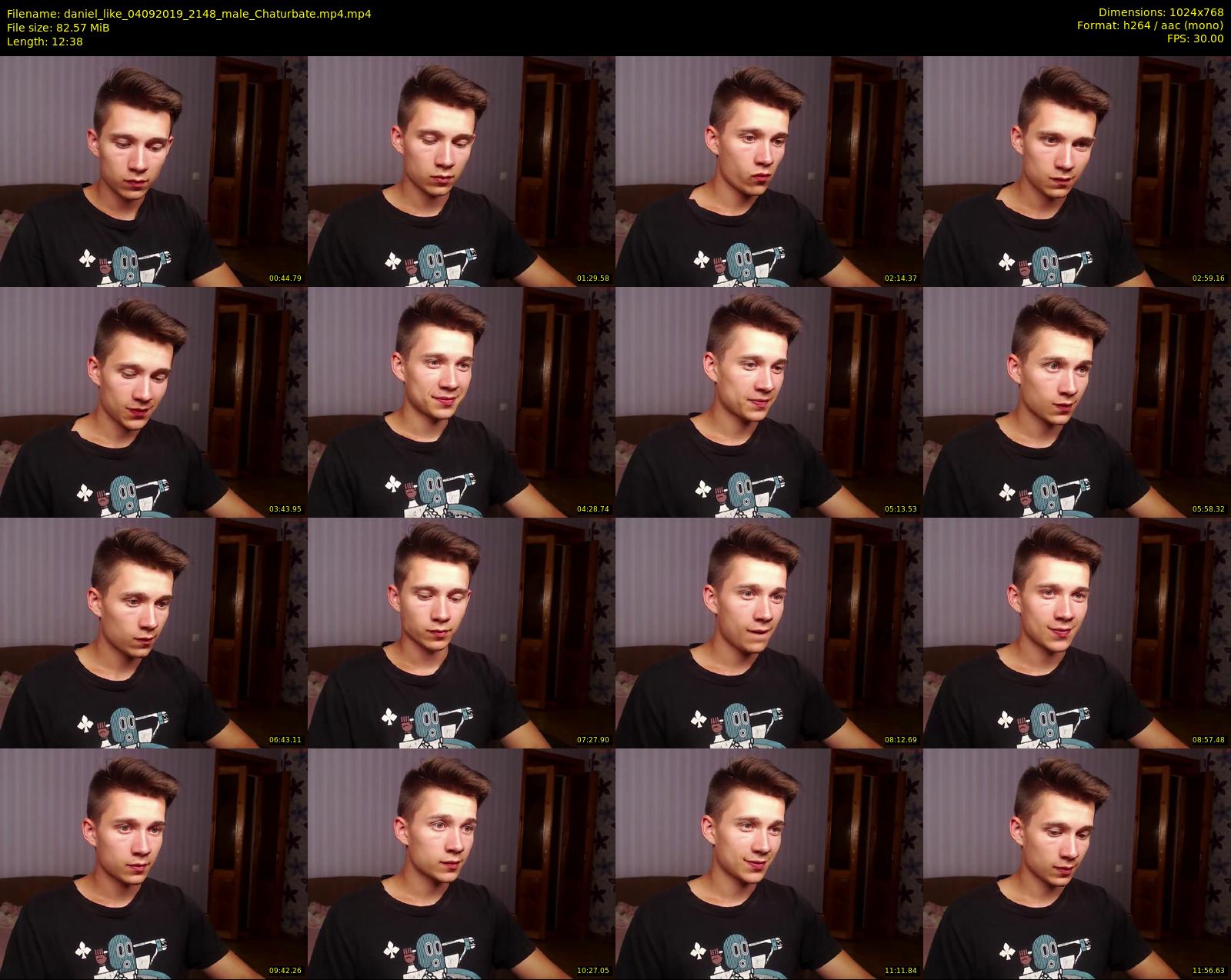 daniel_like — 13 minute Chaturbate male cam show recording, 720p, Sep 4, 2019