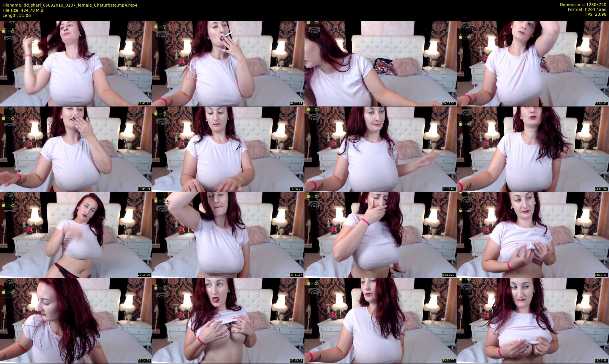 dd_shari — 52 minute Chaturbate female cam show recording, 720p, Sep 5, 2019