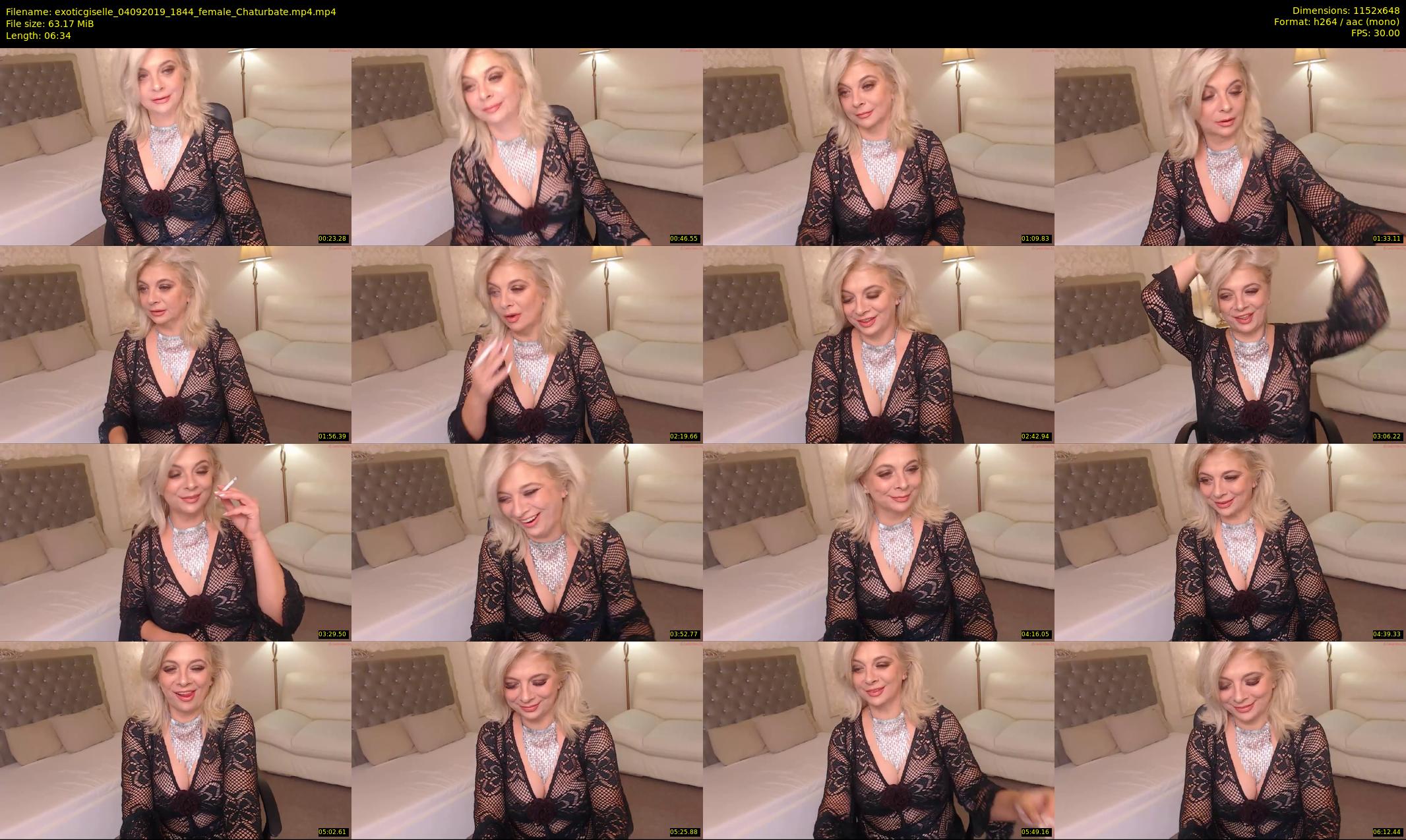 exoticgiselle — 7 minute Chaturbate female cam show recording, 480p, Sep 4, 2019