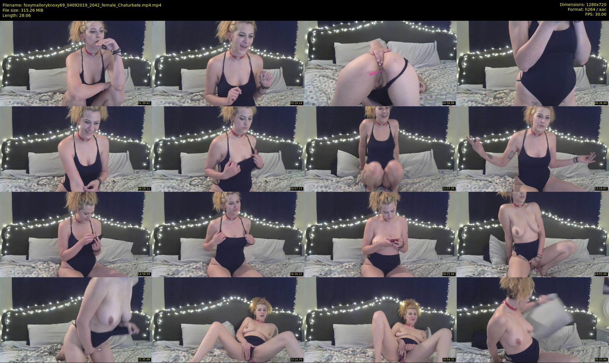 foxymalloryknoxy69 — 29 minute Chaturbate couple cam show recording, 720p, Sep 4, 2019