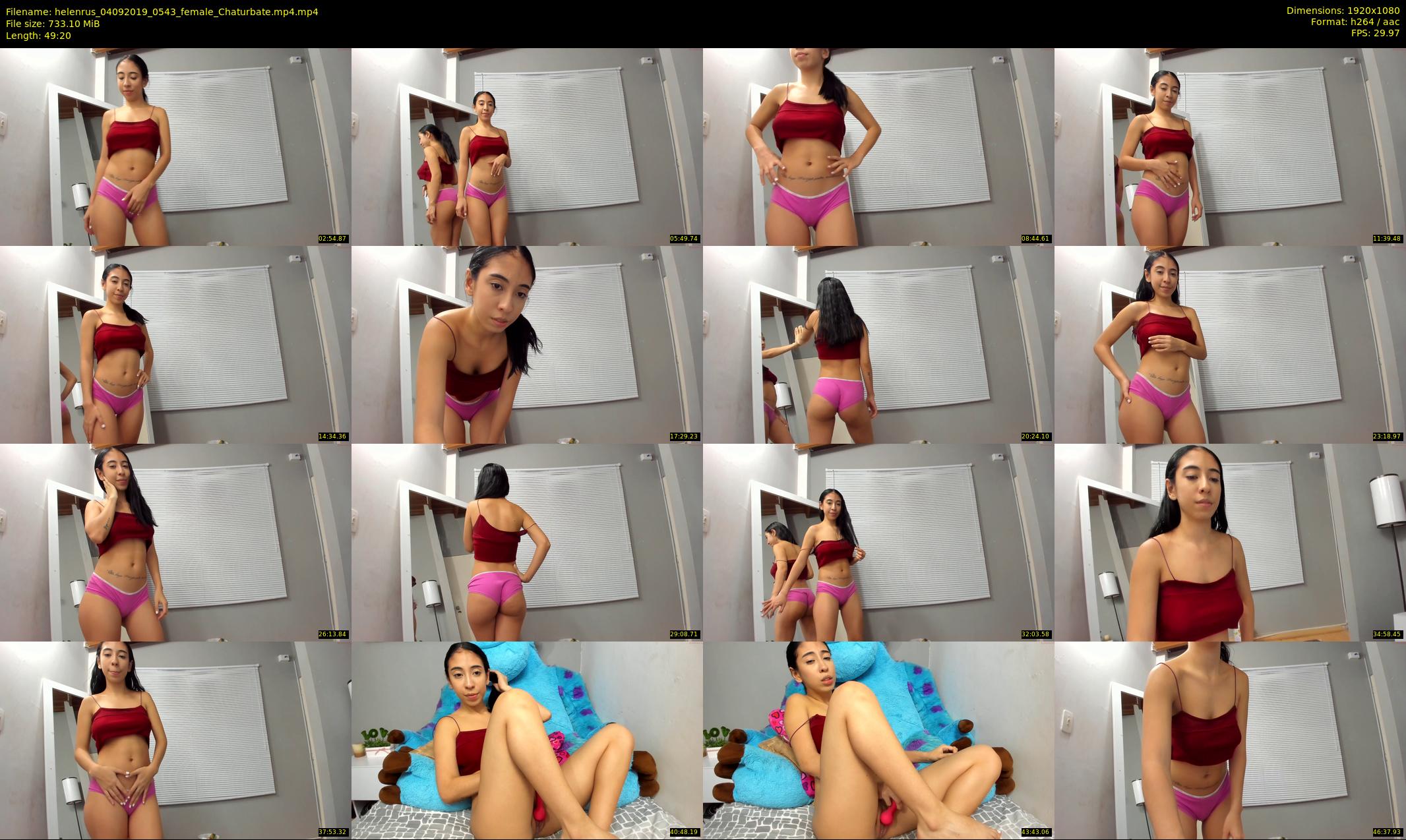 helenrus — 50 minute Chaturbate female cam show recording, 1080p, Sep 4, 2019