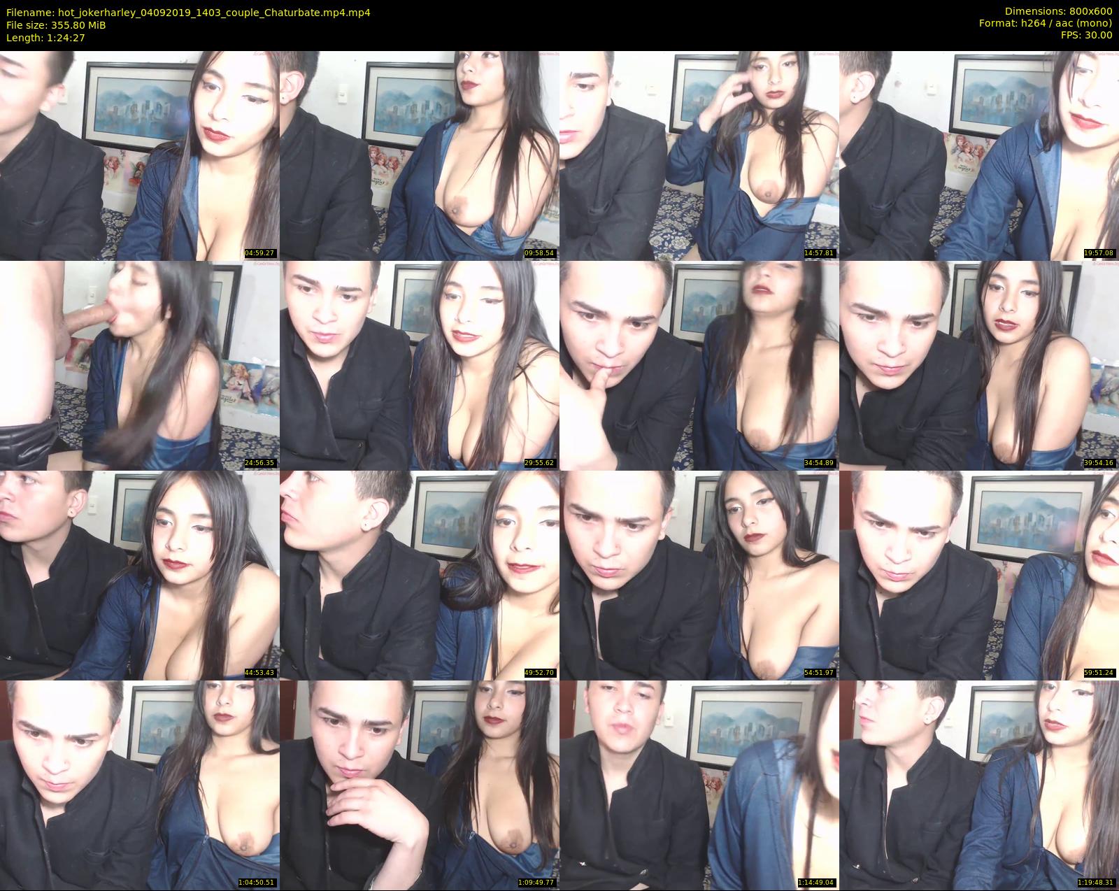 hot_jokerharley — 85 minute Chaturbate couple cam show recording, 480p, Sep 4, 2019
