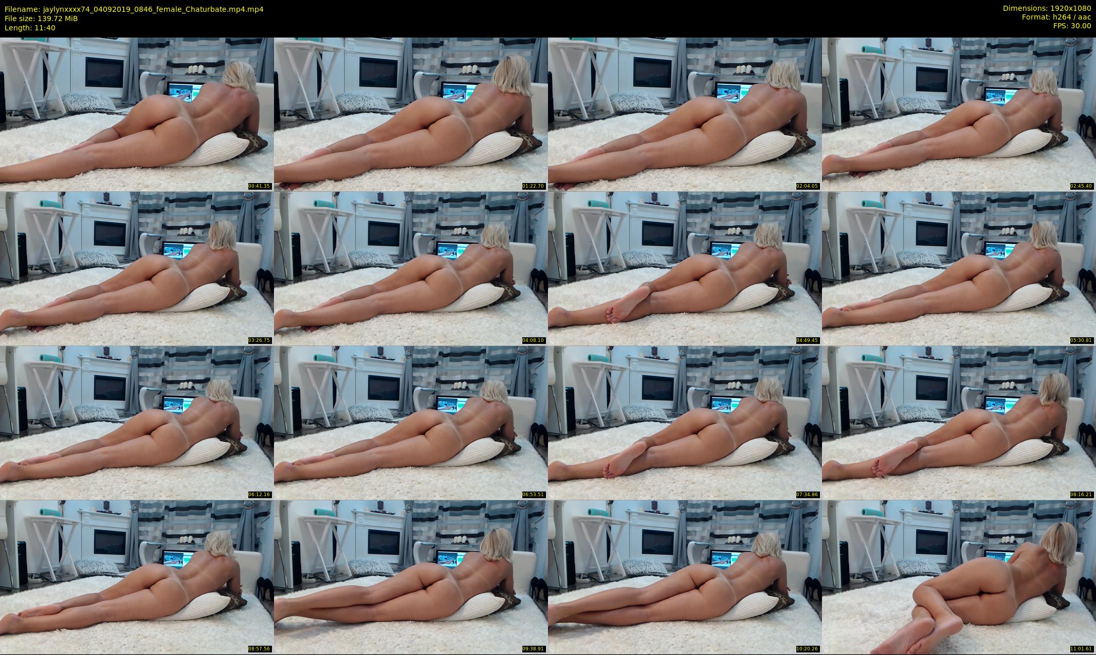 jaylynxxxx74 — 12 minute Chaturbate female cam show recording, 1080p, Sep 4, 2019