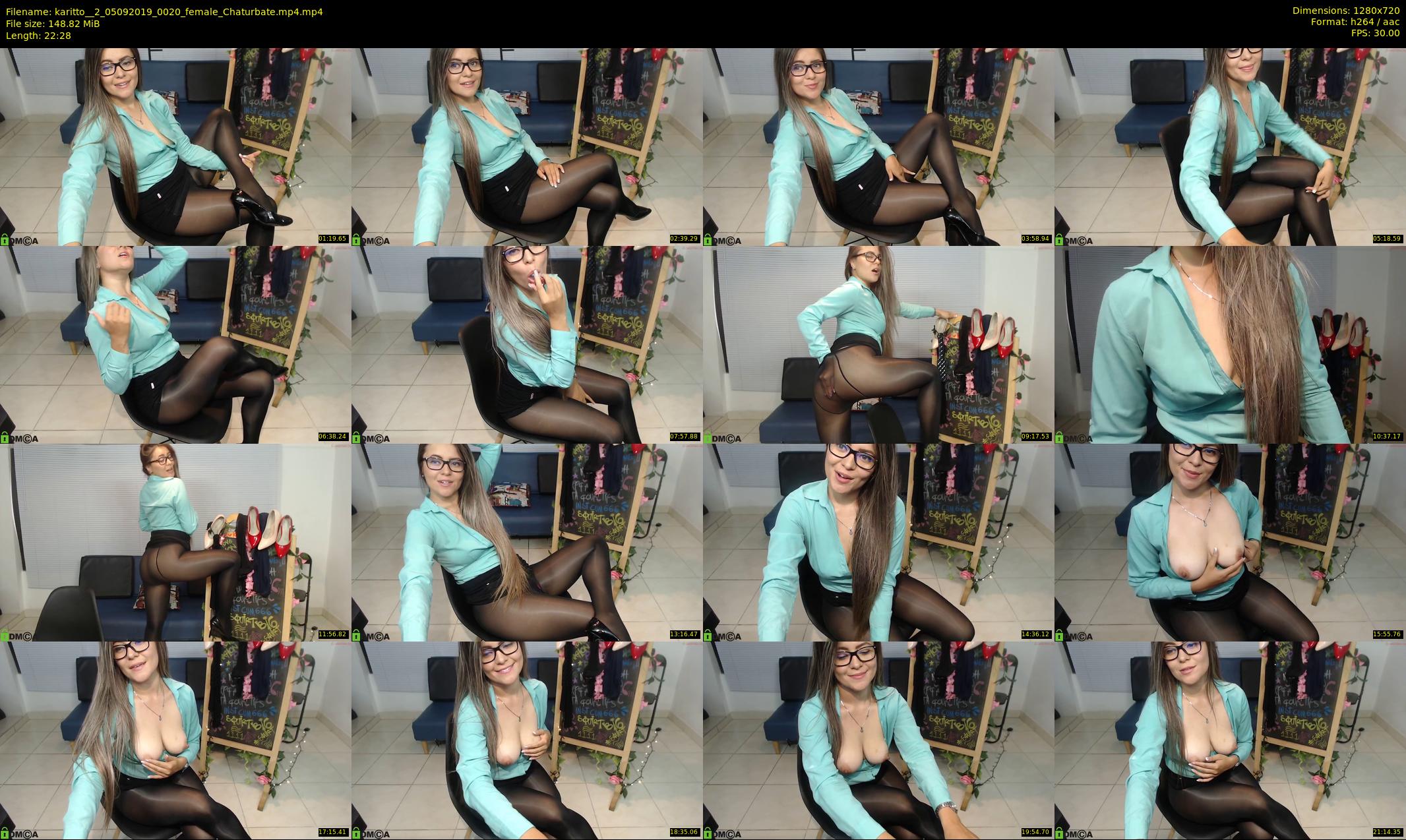 karitto__2 — 23 minute Chaturbate female cam show recording, 720p, Sep 5, 2019