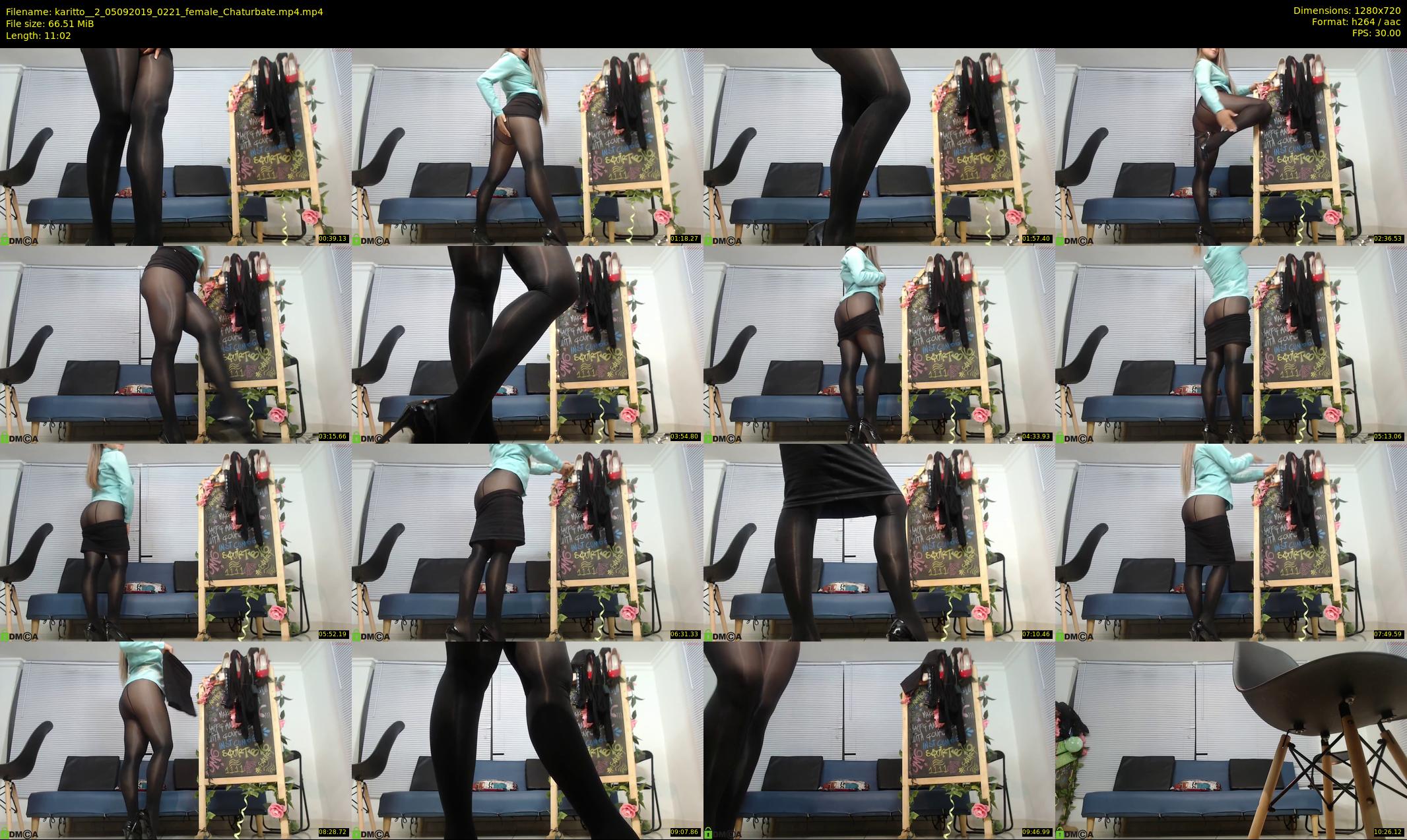karitto__2 — 12 minute Chaturbate female cam show recording, 720p, Sep 5, 2019